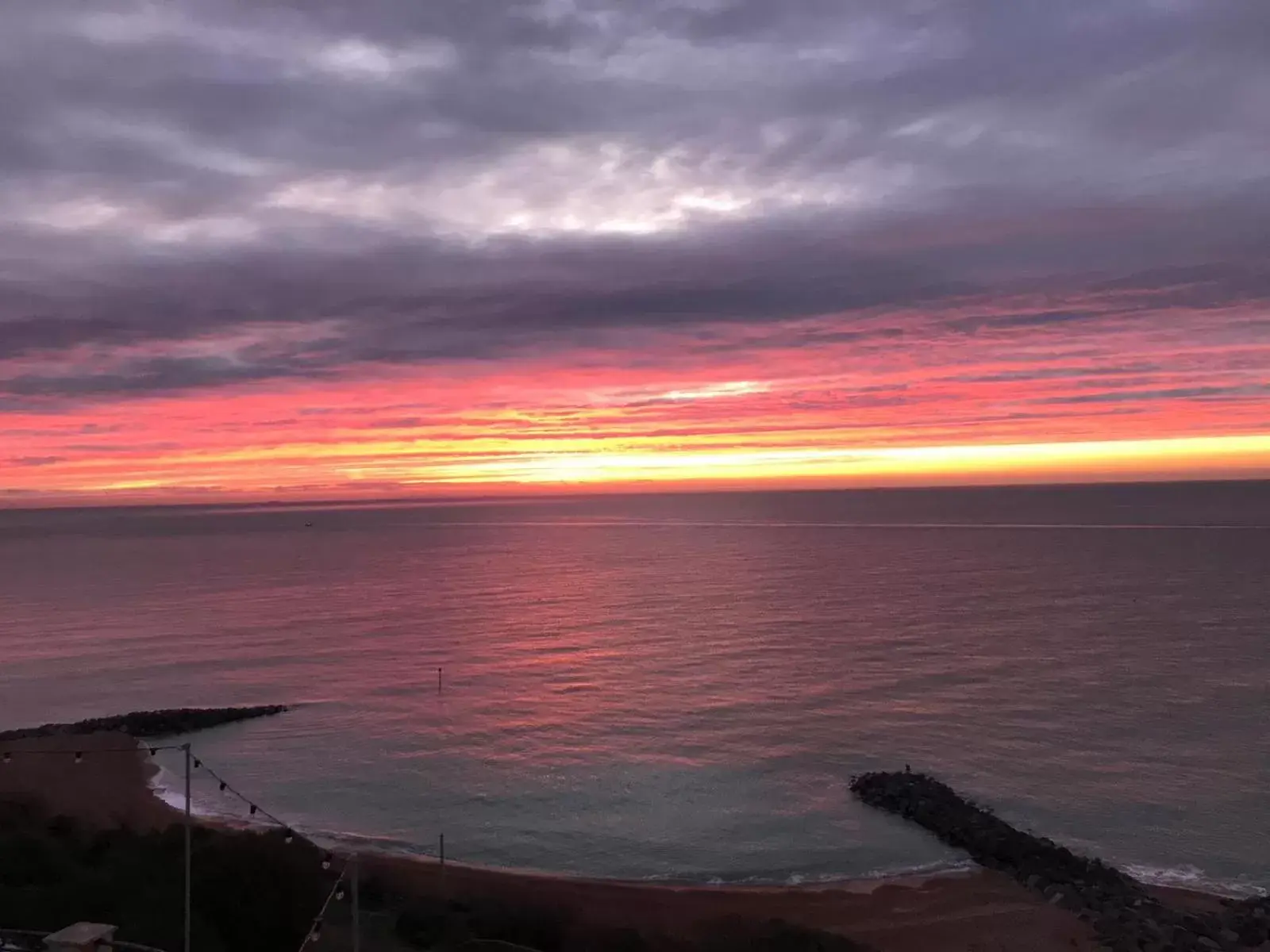 Activities, Sunrise/Sunset in Best Western Clifton Hotel- One of the best coastal views in Folkestone