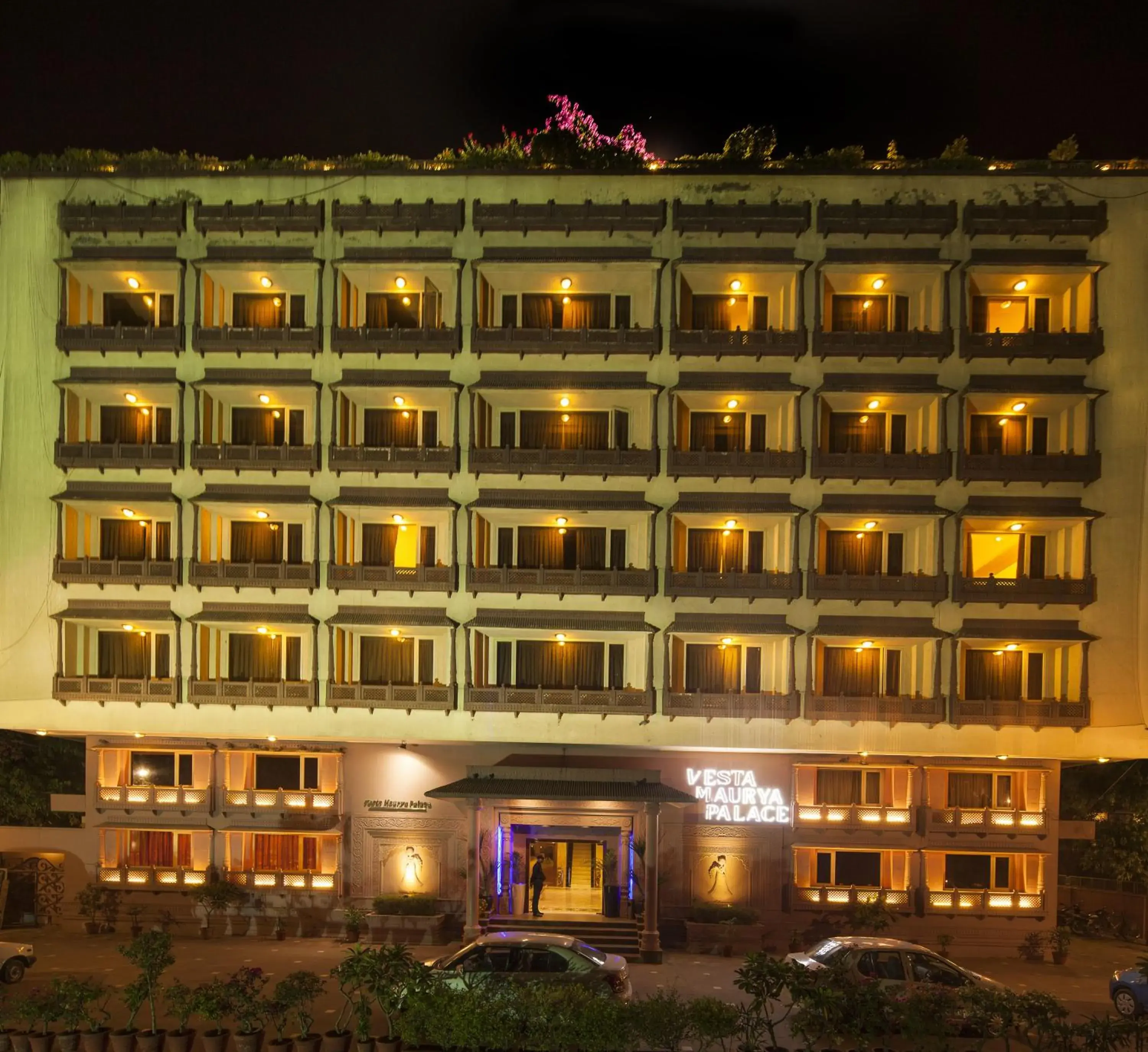 Facade/entrance in Vesta Maurya Palace