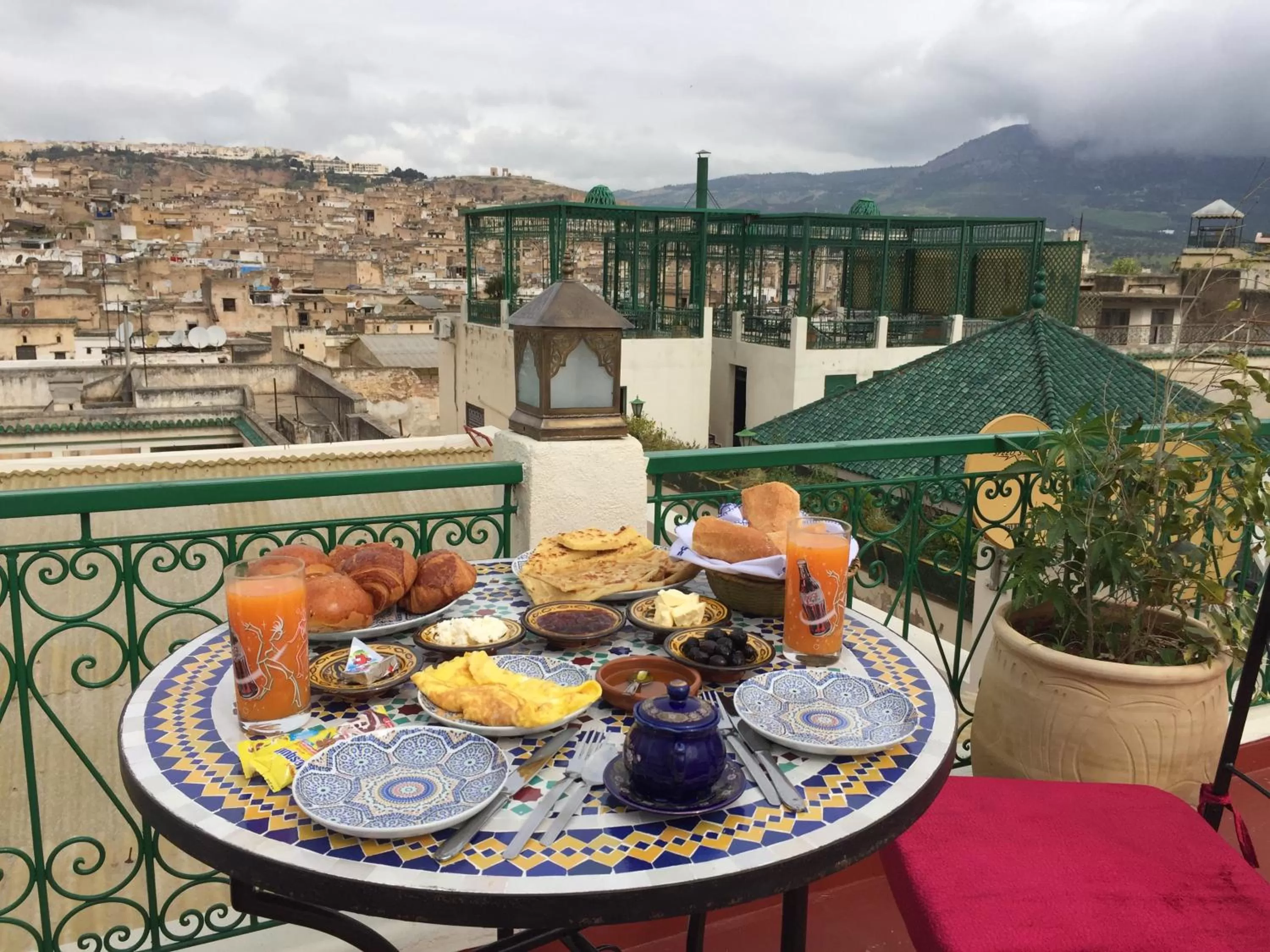City view in Riad Taj Salma
