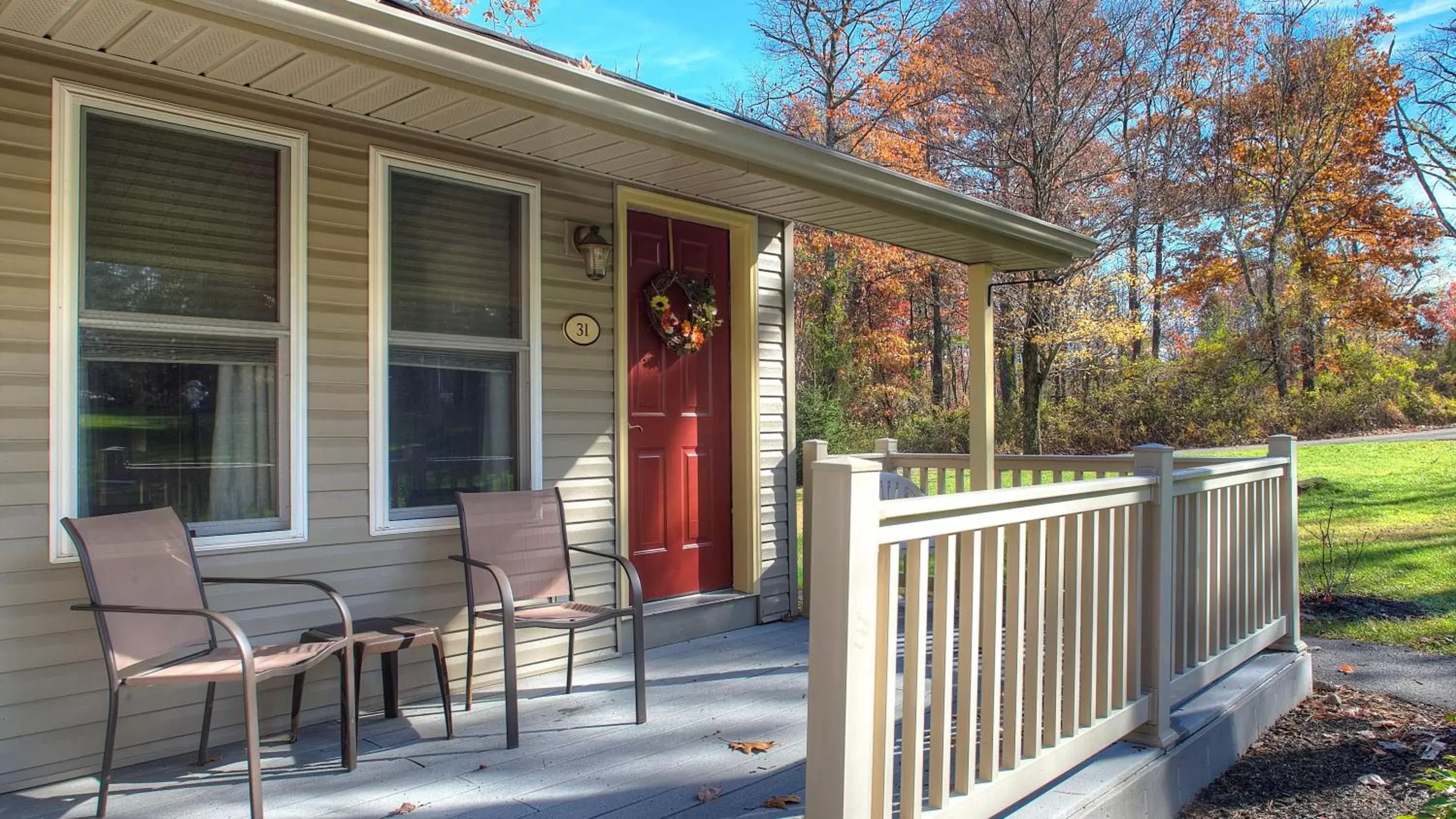 Patio in Woodfield Manor - A Sundance Vacations Property