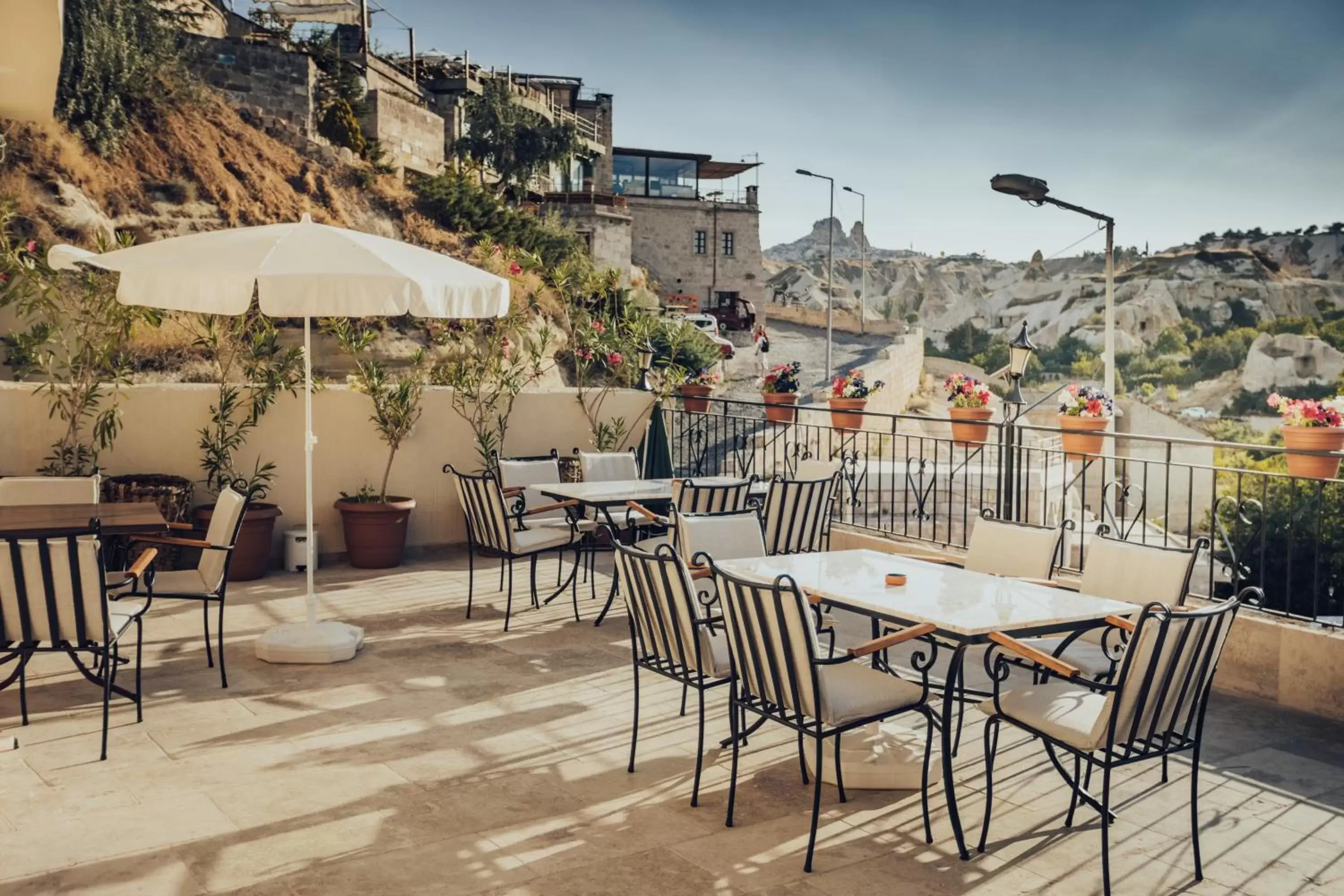 Balcony/Terrace in Guven Cave Hotel