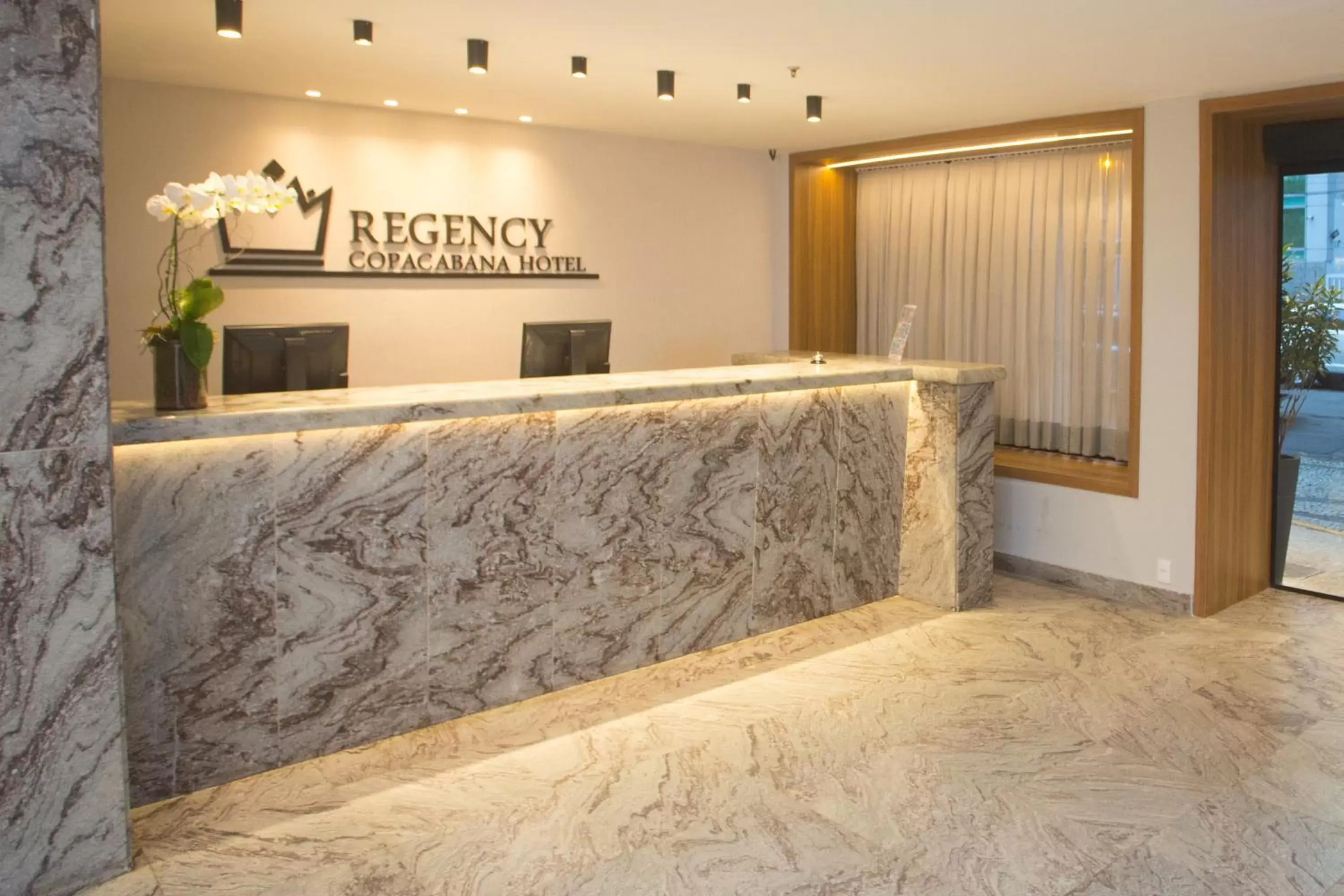 Lobby or reception in Regency Copacabana Hotel Lobby or reception in Regency Copacabana Hotel