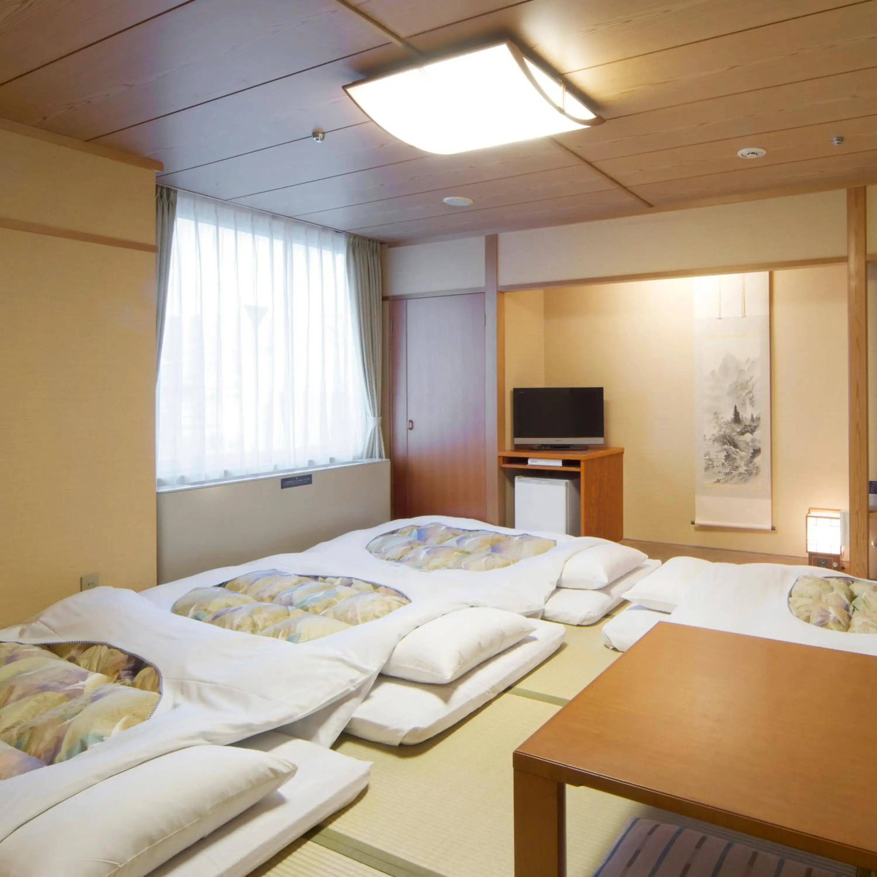 Bed in Hiroshima City Bunka Koryu Kaikan Bed in Hiroshima City Bunka Koryu Kaikan