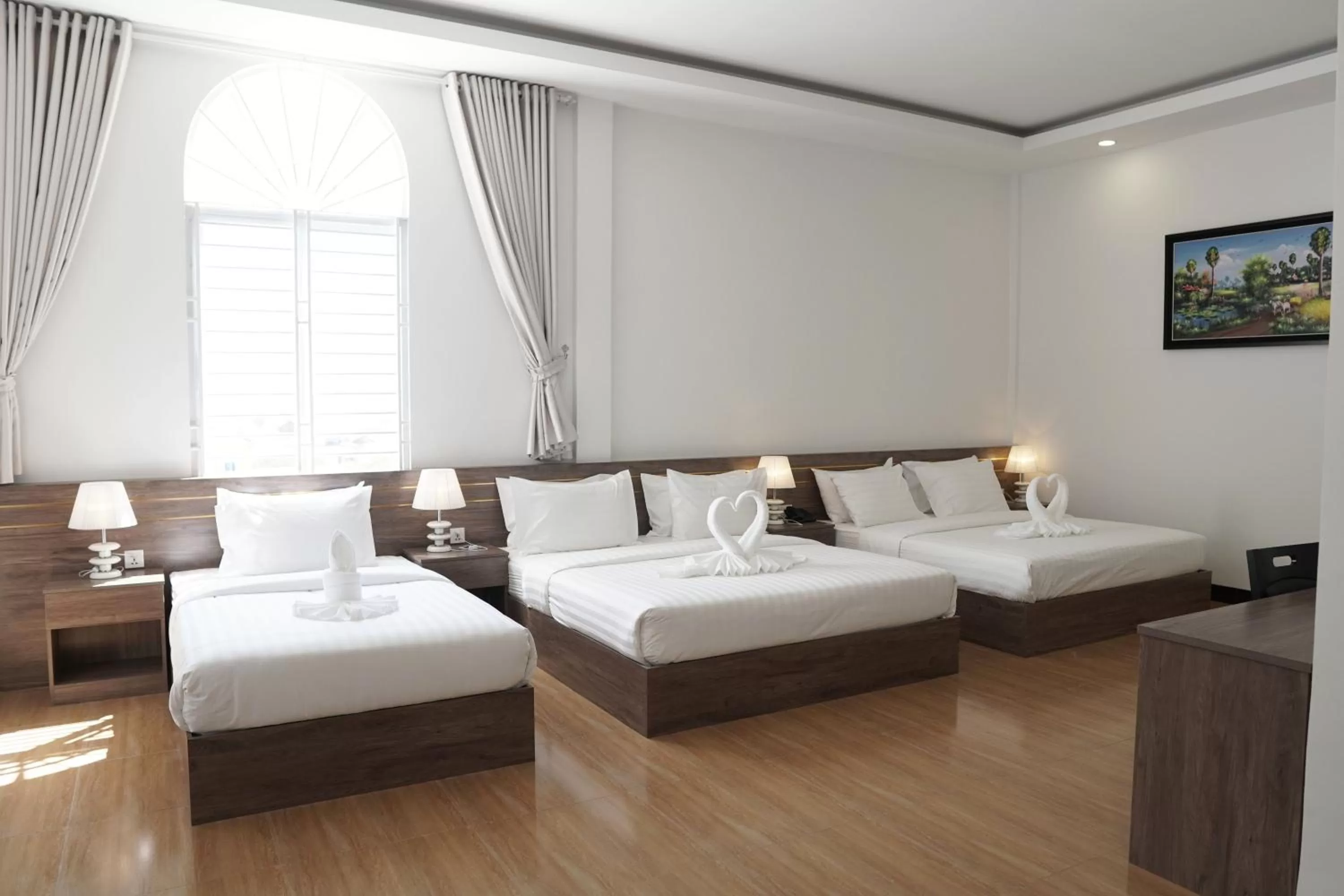 Bedroom, Bed in Apple Hotel Three - Phnom Penh