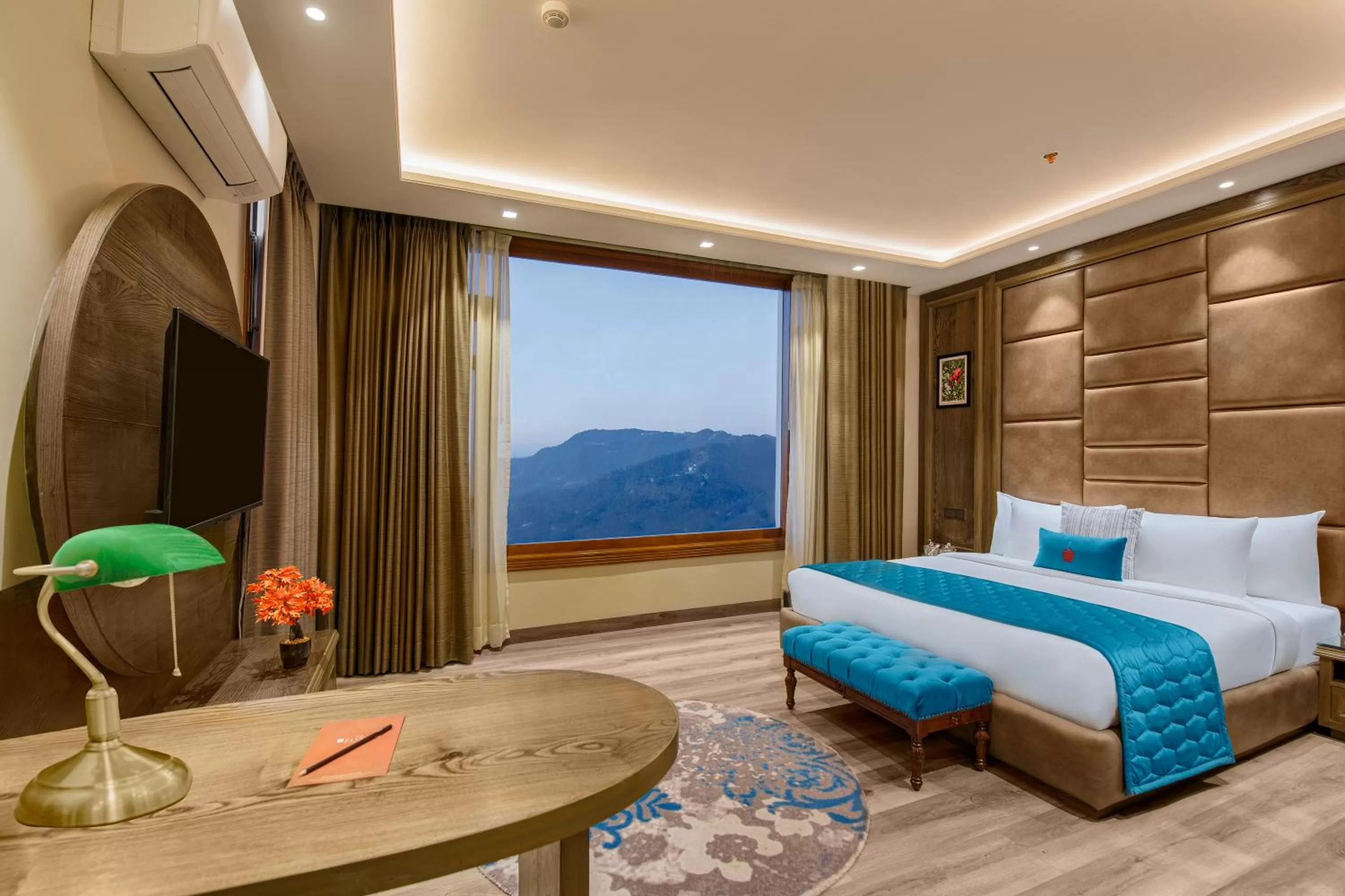 Property building, Bed in WelcomHeritage Elysium Resort & Spa