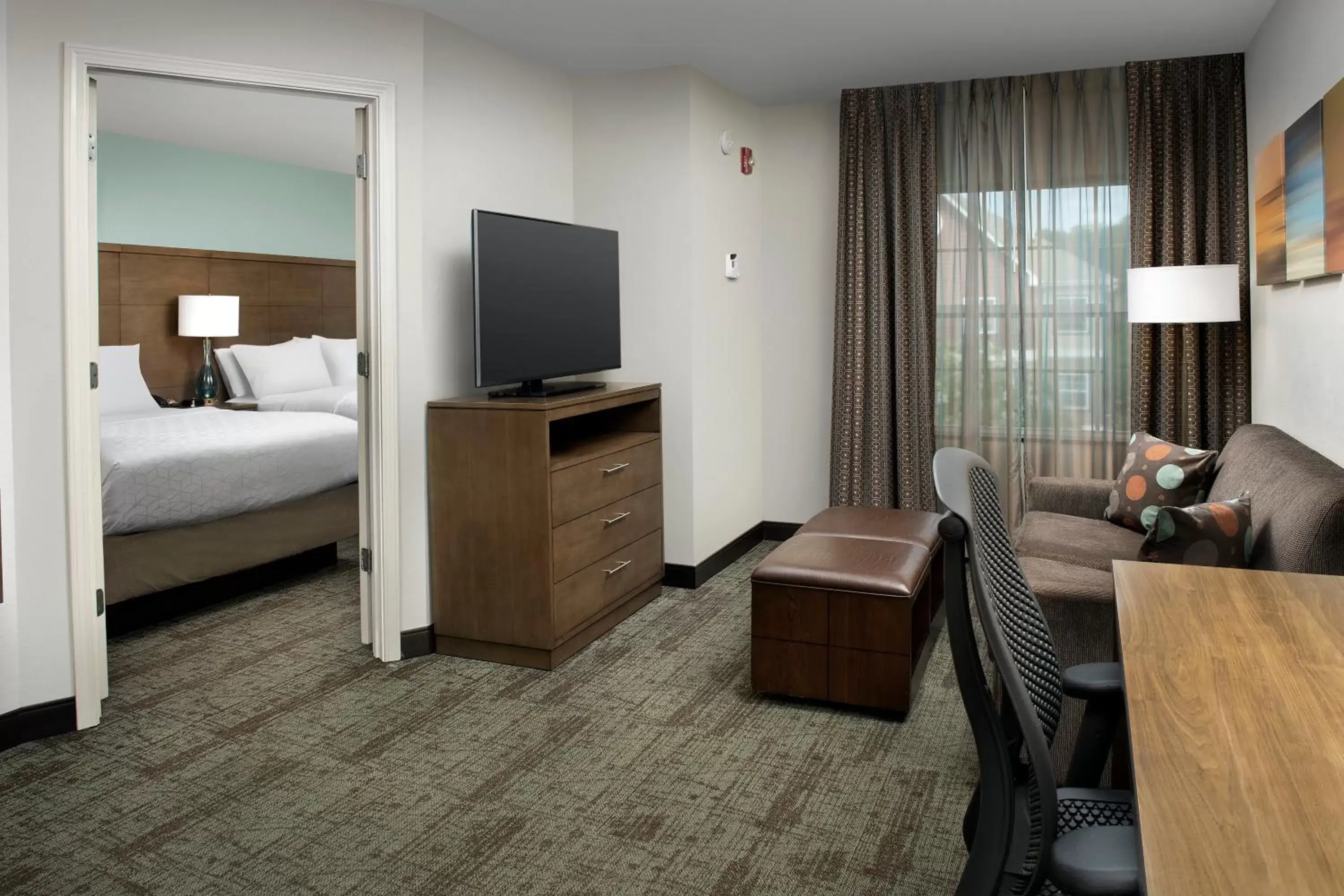 TV and multimedia, TV/Entertainment Center in Staybridge Suites Greenville I-85 Woodruff Road, an IHG Hotel