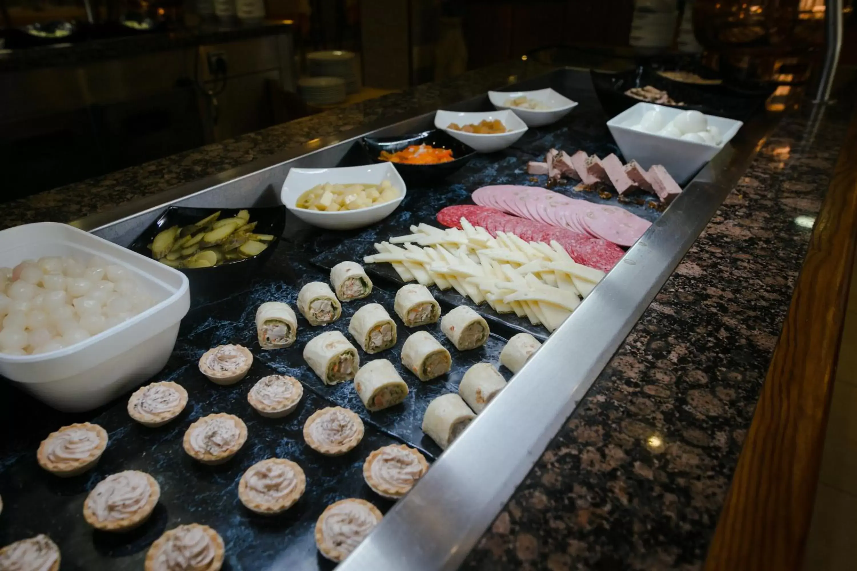 Buffet breakfast in Ona Las Rampas Buffet breakfast in Ona Las Rampas