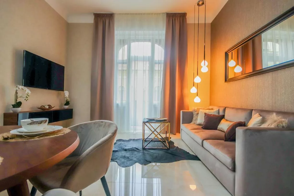 Living room in Bengt Apartment Dohány Str.