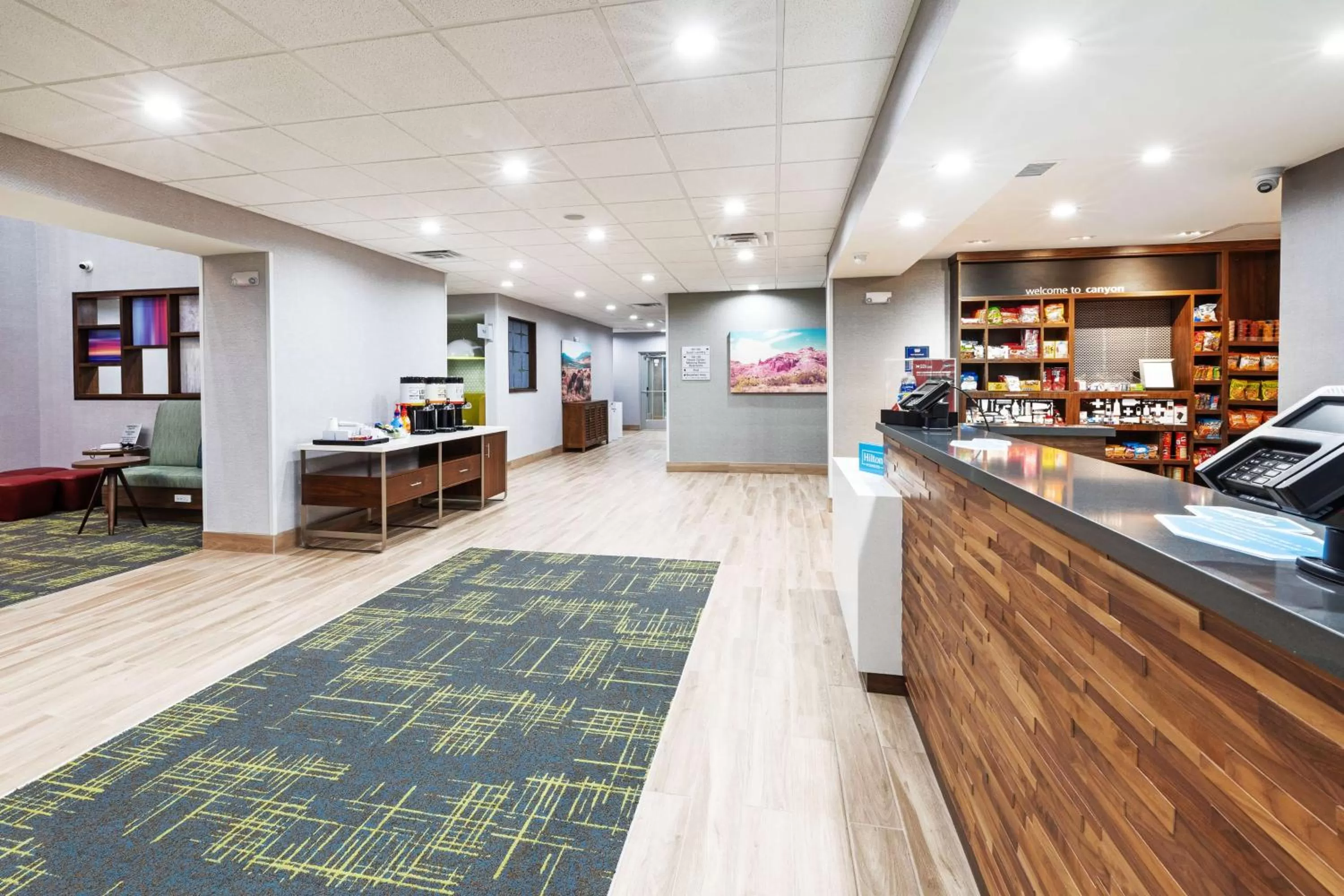 Lobby or reception in Hampton Inn & Suites Canyon, Tx