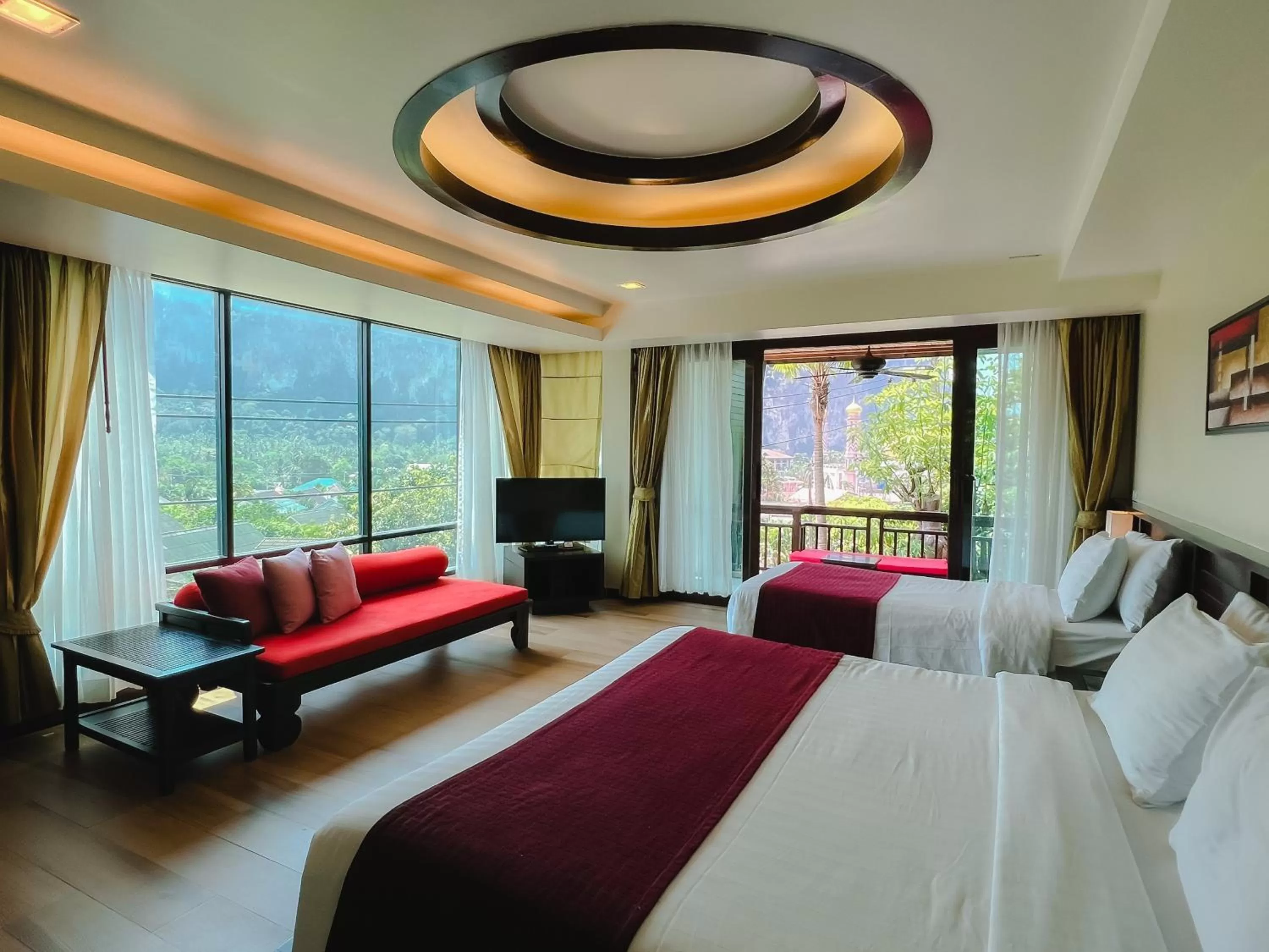 Photo of the whole room, Bed in Aonang Phu Pi Maan Resort & Spa