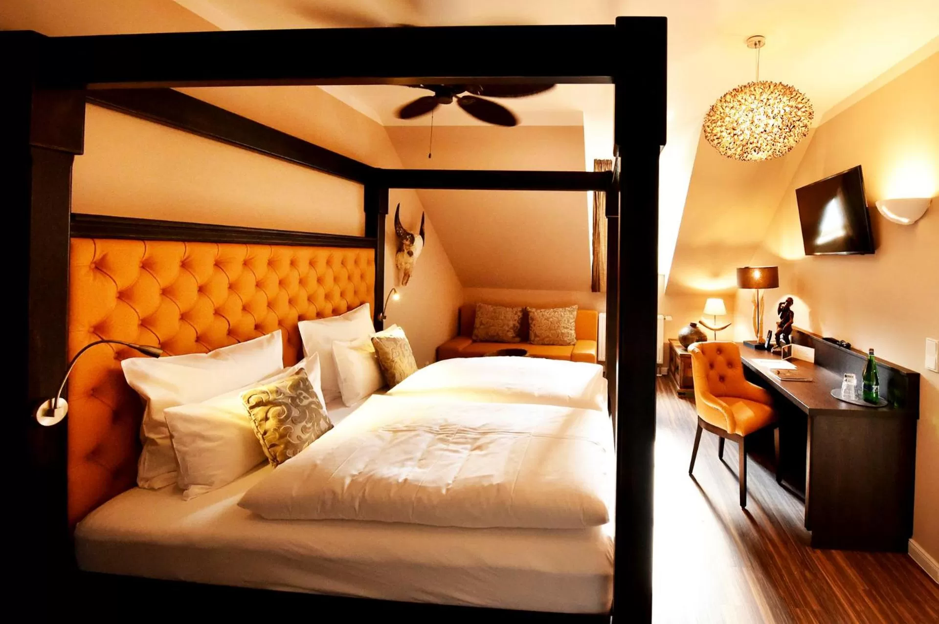 Photo of the whole room, Bed in MOMENTS Boutique Hotel