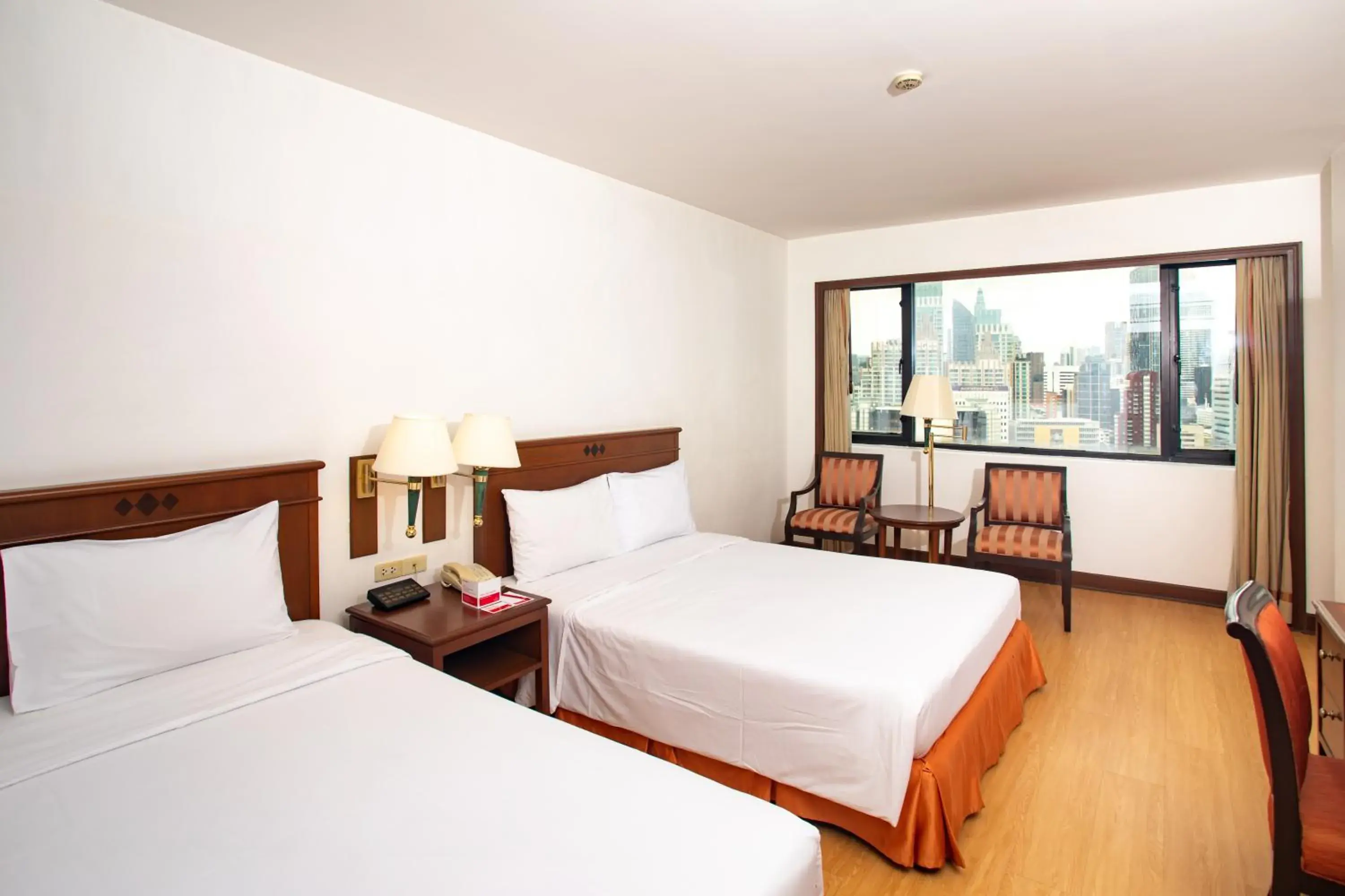 Bedroom, Bed in Ramada by Wyndham D MA Bangkok