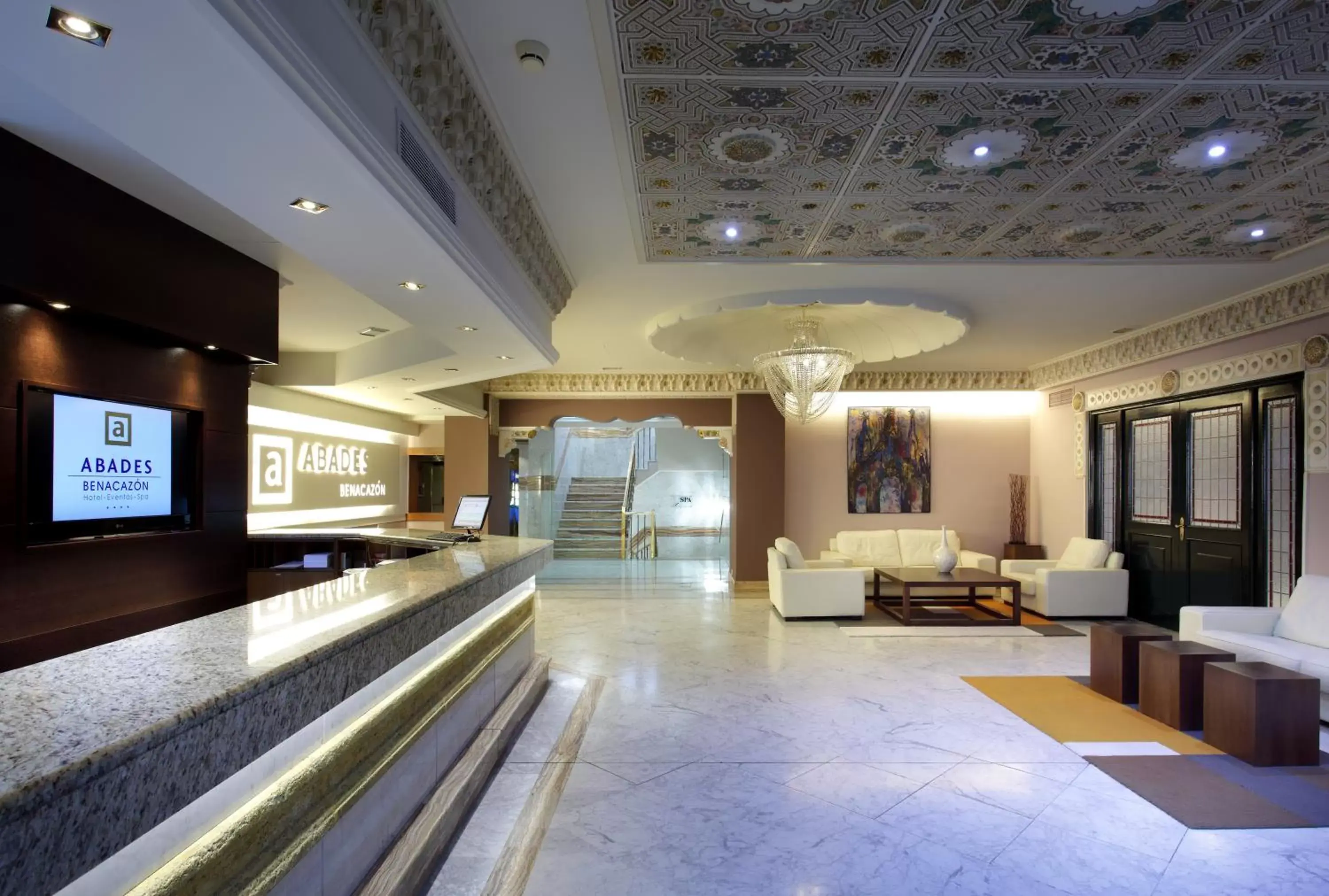 Lobby or reception, Lobby/Reception in Hotel Abades Benacazon