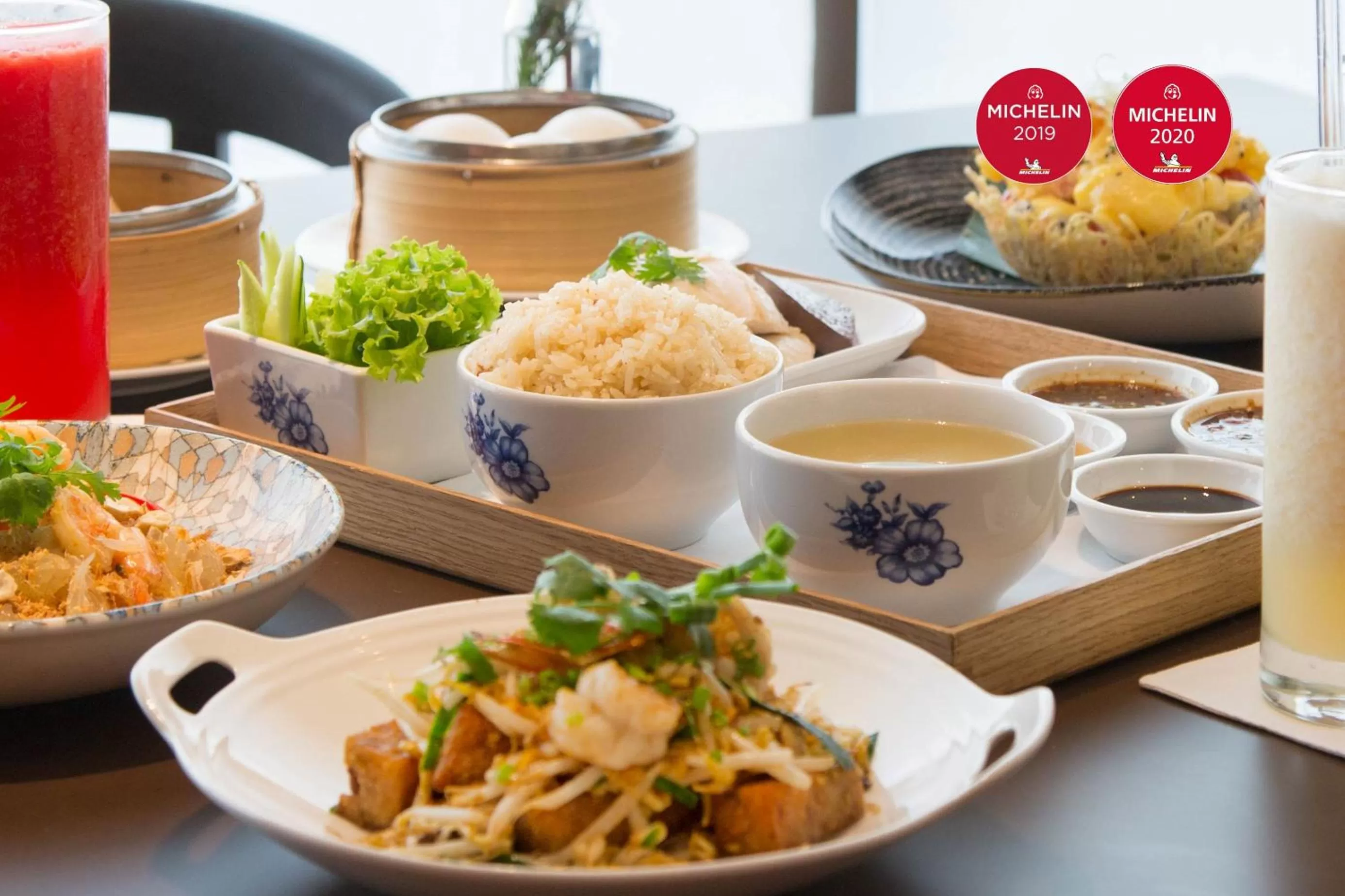 Food close-up in Montien Hotel Surawong Bangkok