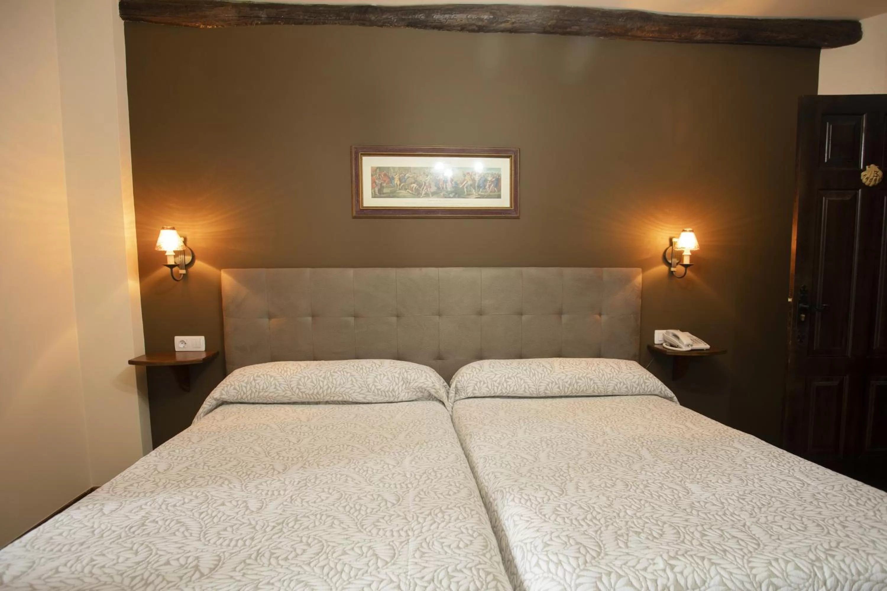 Bed in Hotel Casa de Díaz