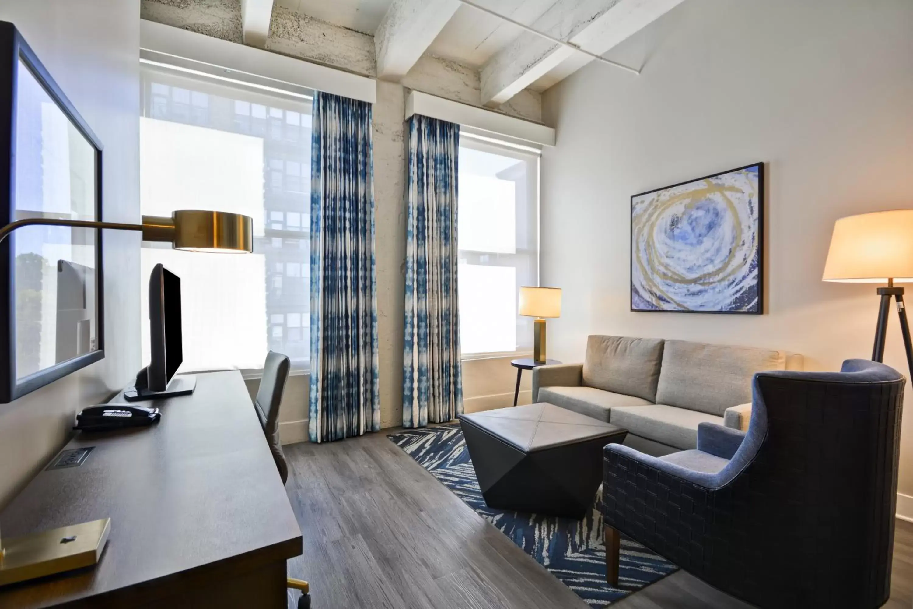 Bedroom in Hotel Indigo Kansas City - The Crossroads by IHG Bedroom in Hotel Indigo Kansas City - The Crossroads by IHG