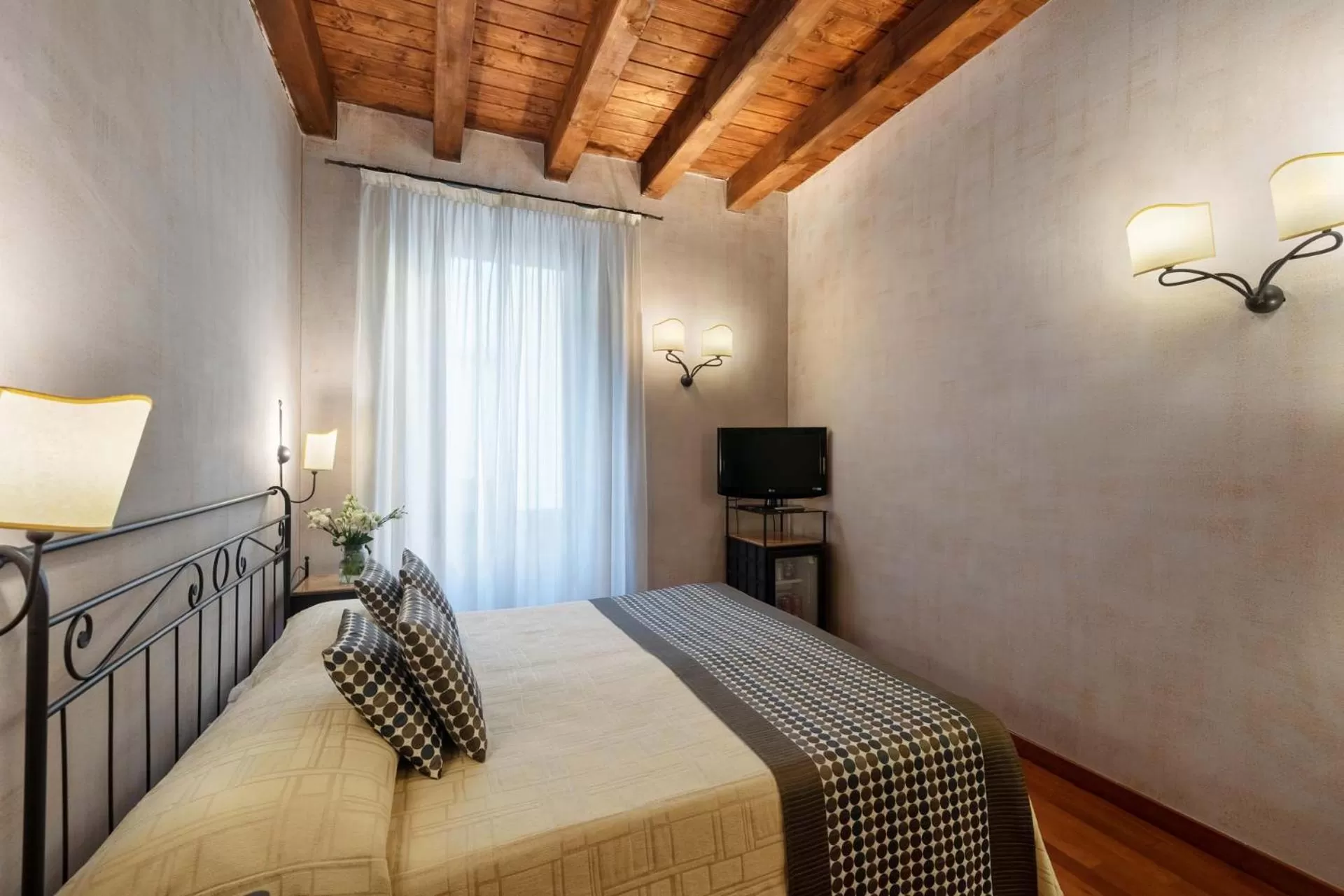 Bed in Hotel Marco Polo