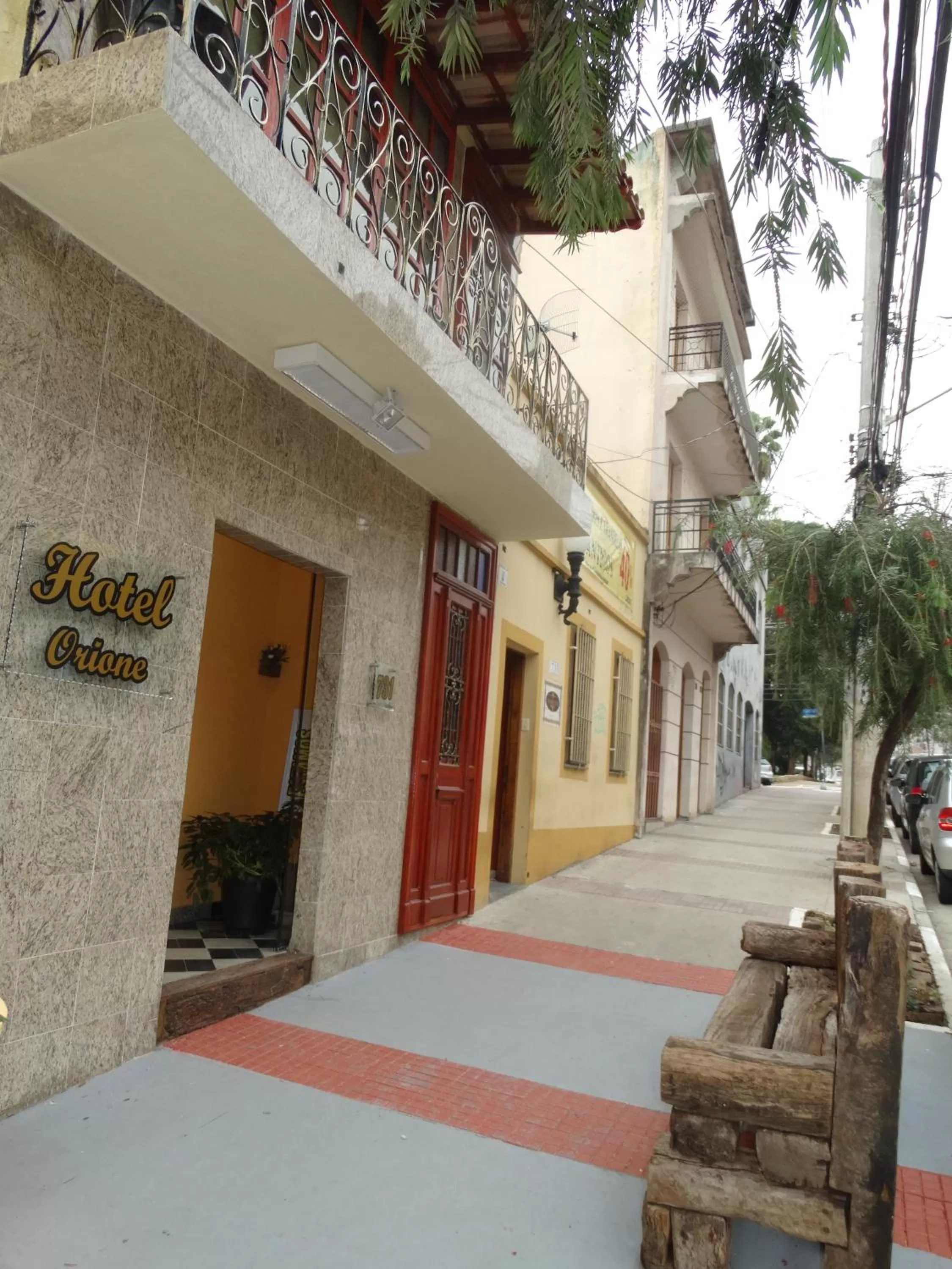 Facade/entrance in Hotel Praça Orione