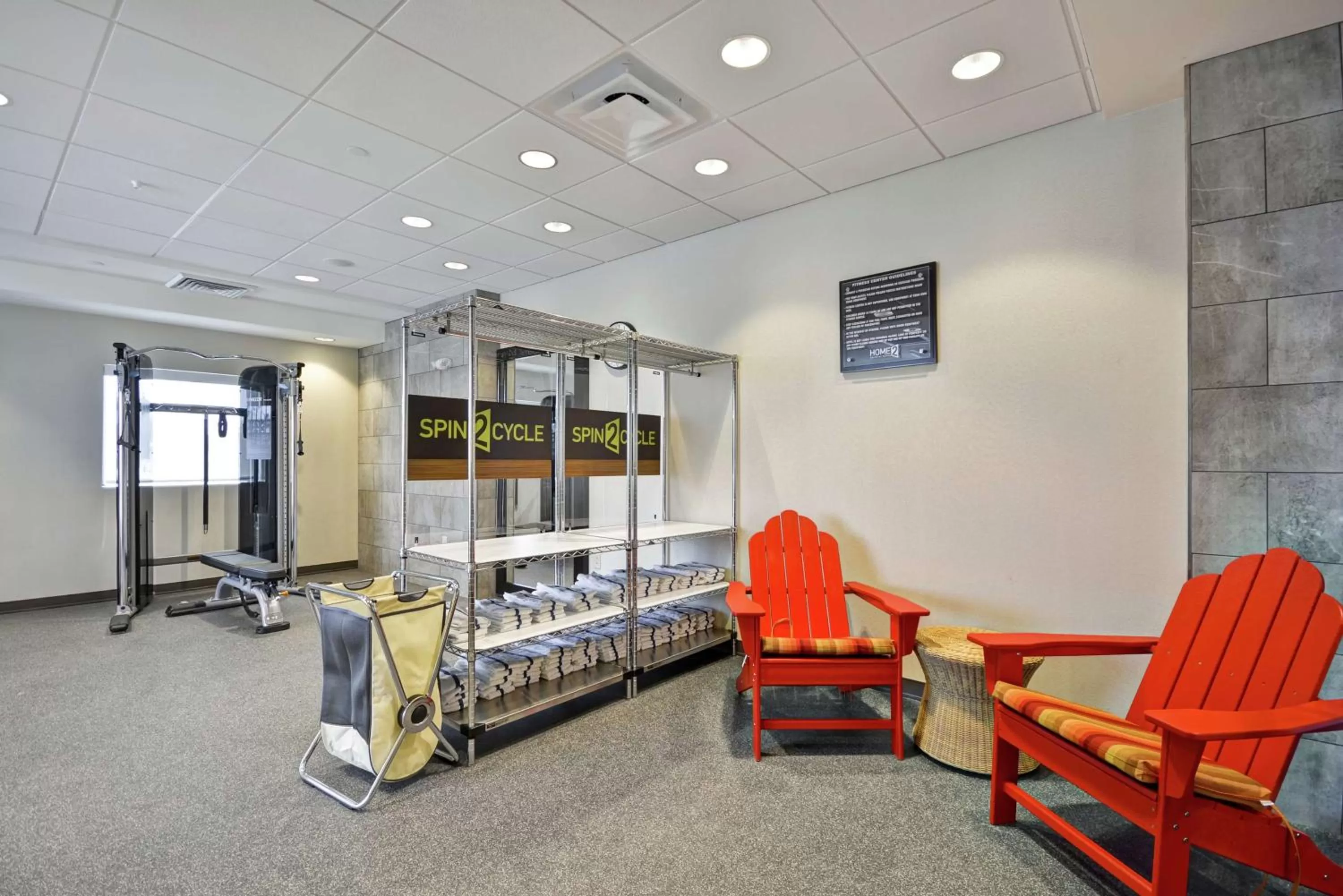 Fitness centre/facilities in Home2 Suites By Hilton Portland Airport
