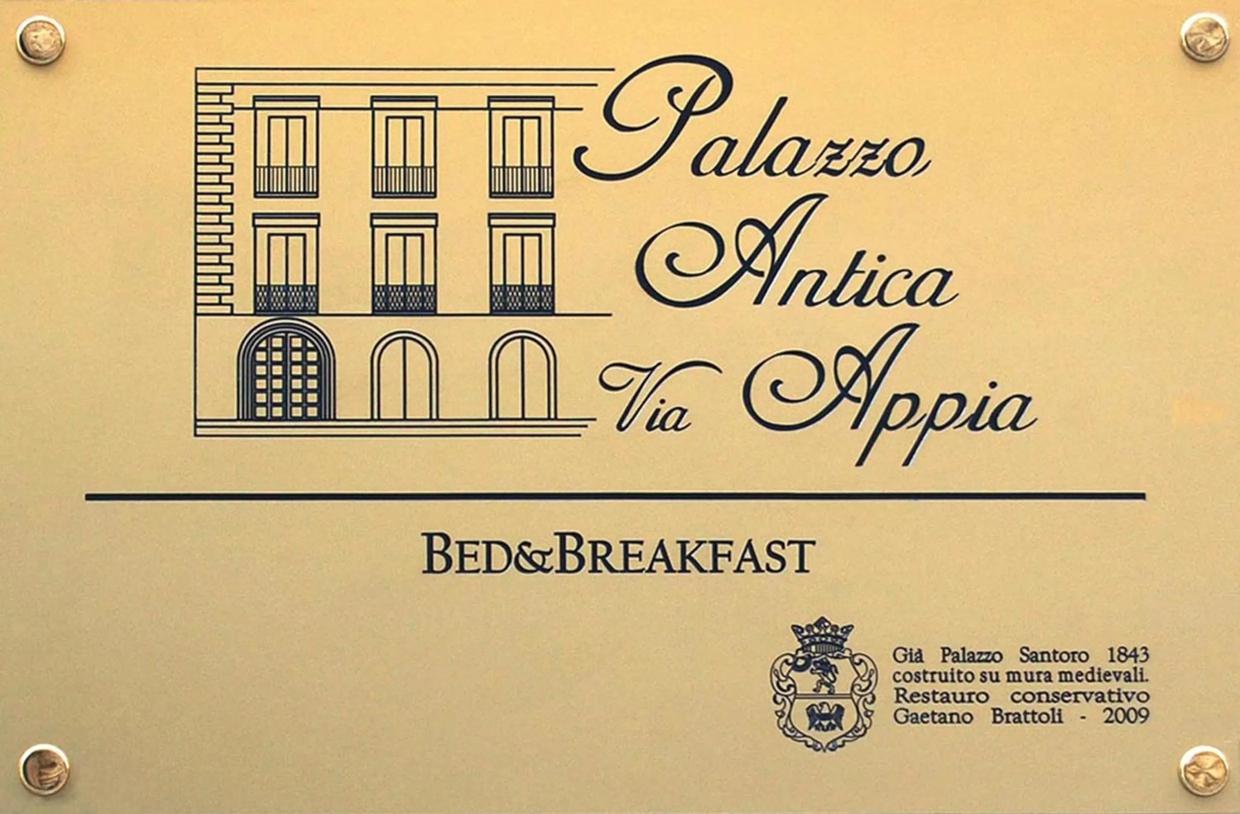 Property logo or sign, Floor Plan in Palazzo Antica Via Appia