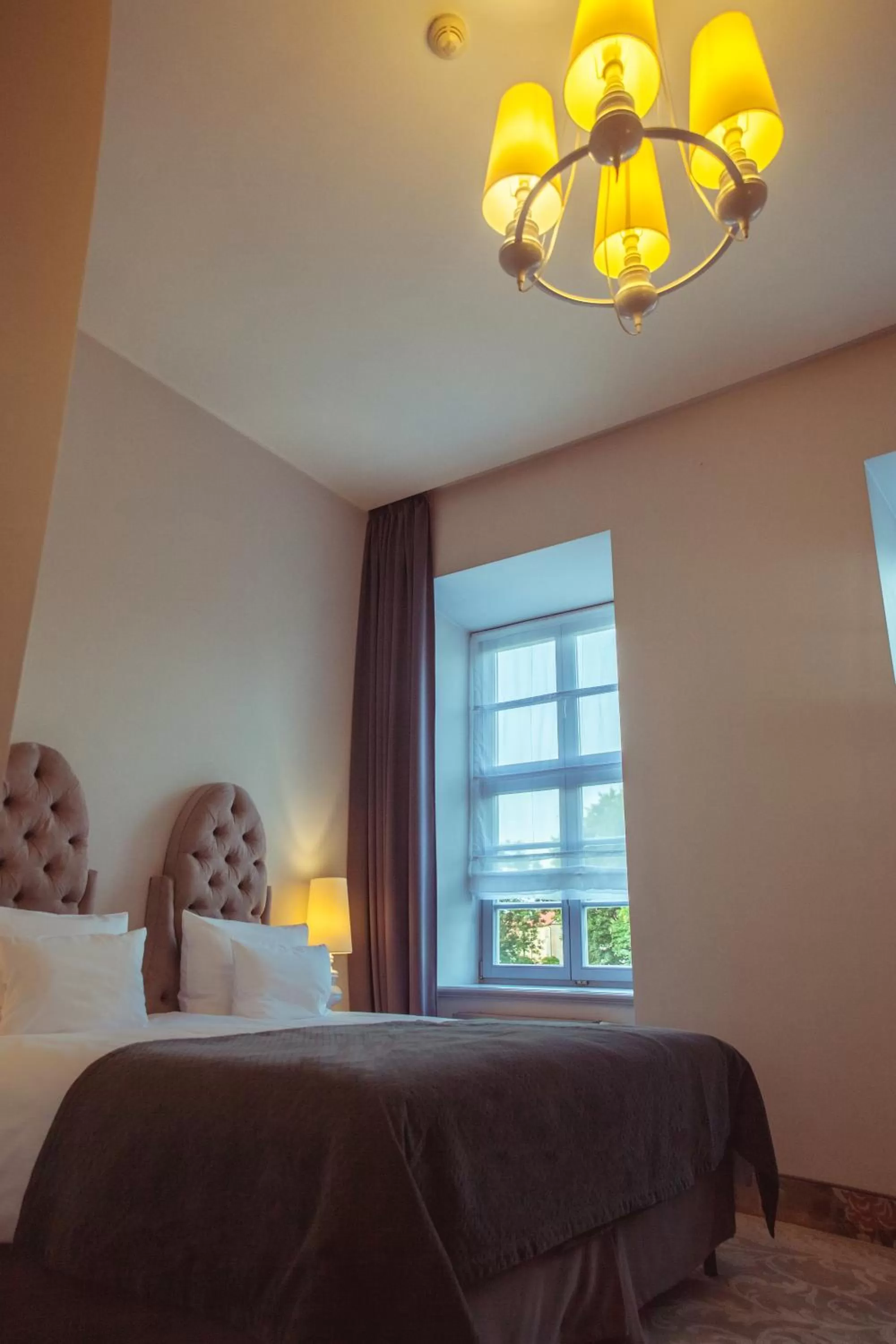 Bed in Hotel Krasicki