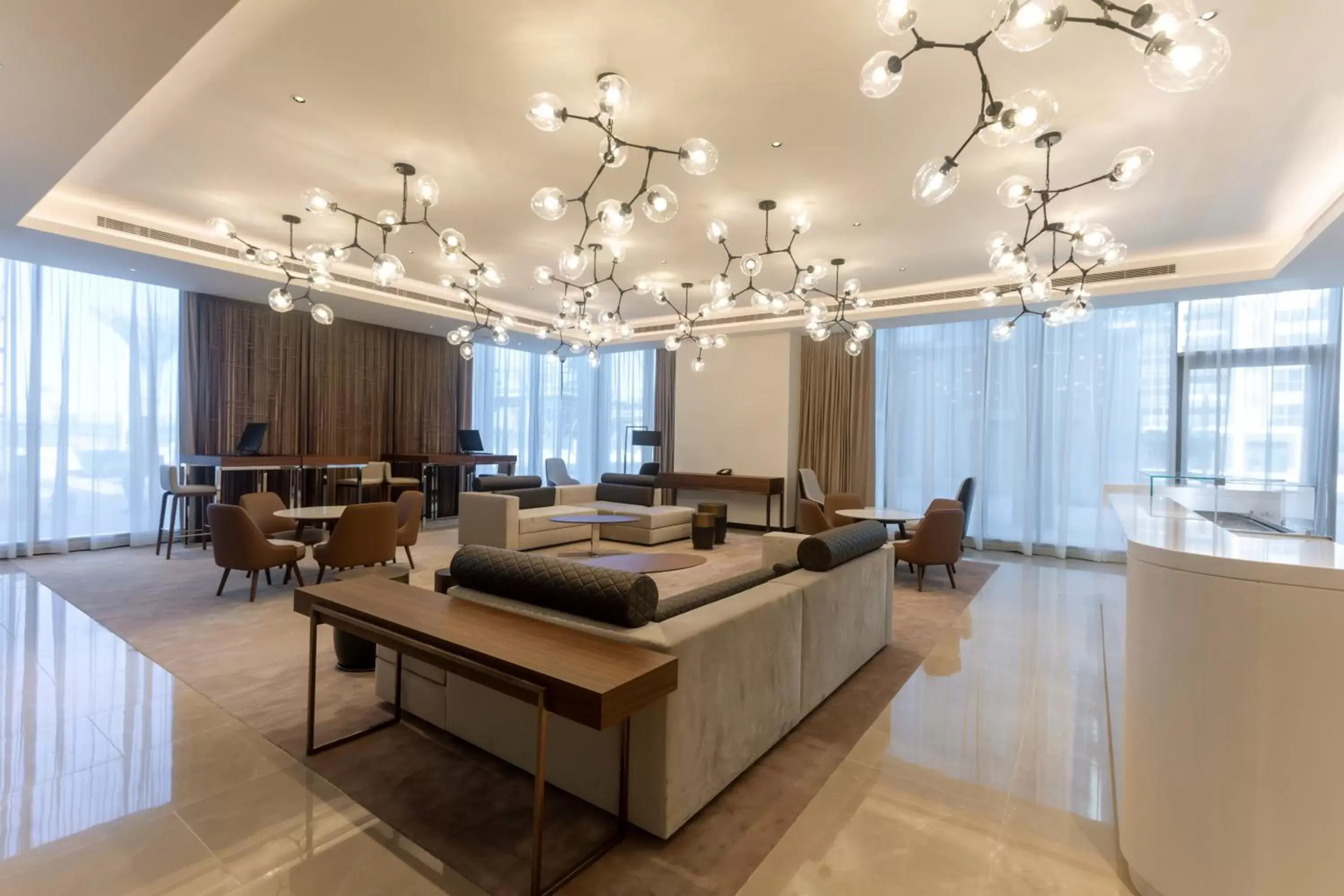 Lobby or reception in Wyndham Dubai Deira Lobby or reception in Wyndham Dubai Deira