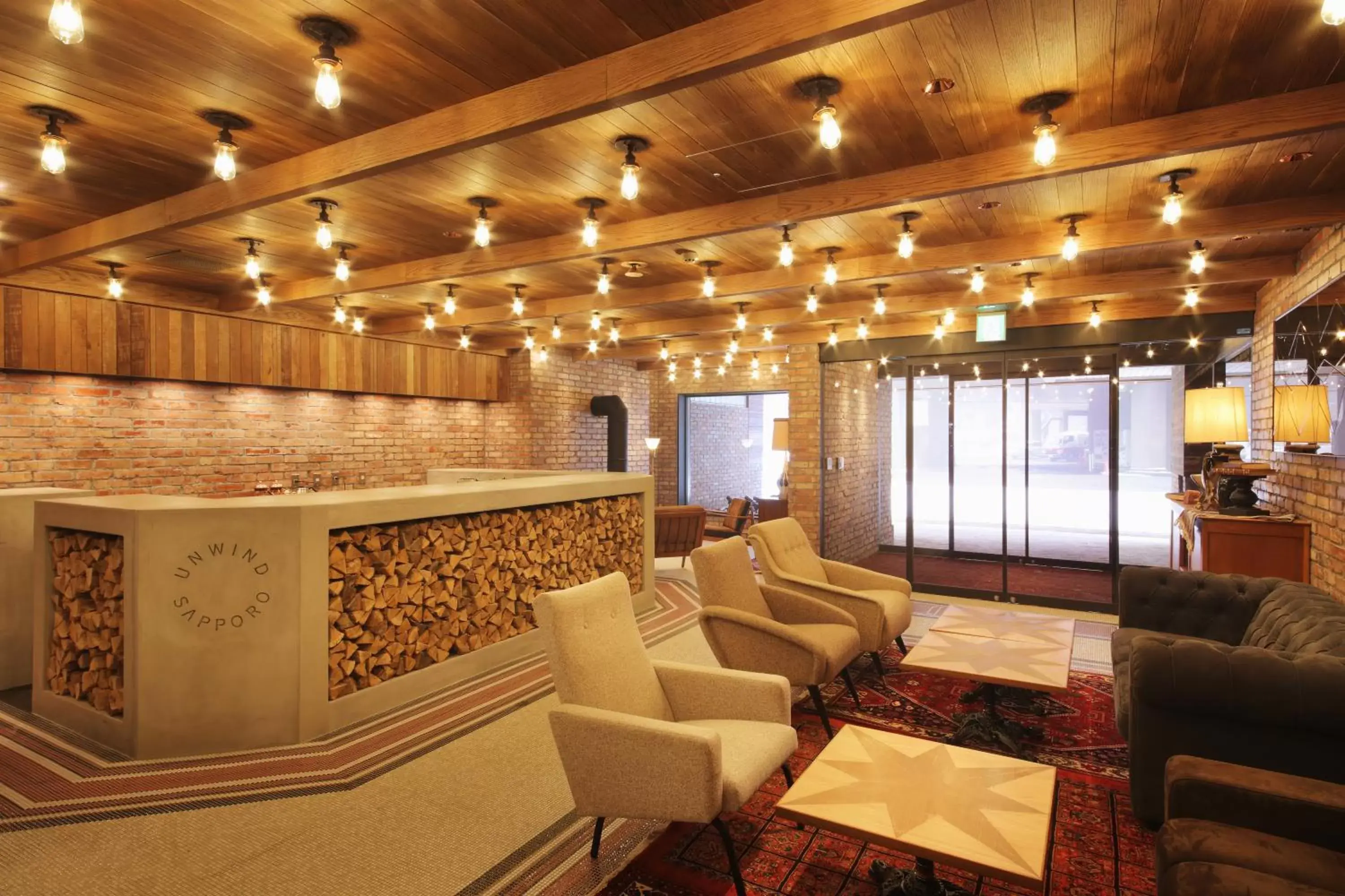 Lobby or reception in UNWIND HOTEL & BAR Sapporo Lobby or reception in UNWIND HOTEL & BAR Sapporo