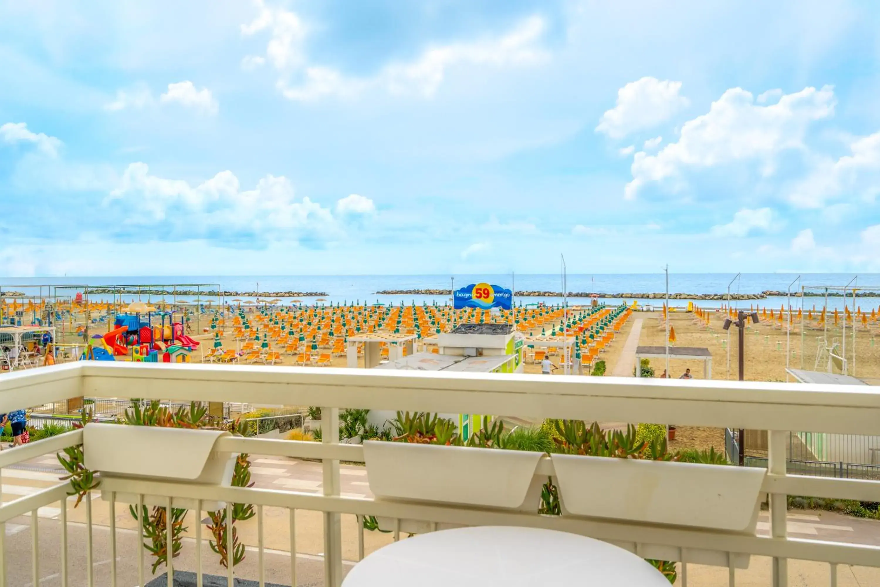 Balcony/Terrace in Hb Hotels Orchidea Blu