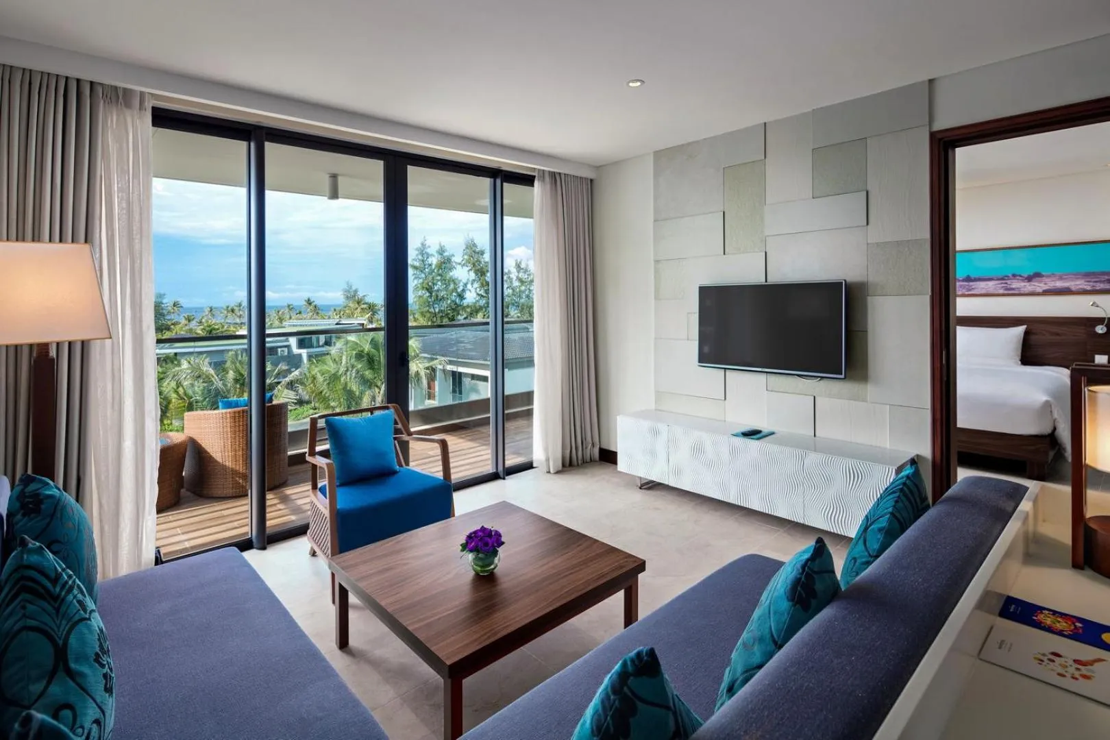 Living room in Novotel Phu Quoc Resort