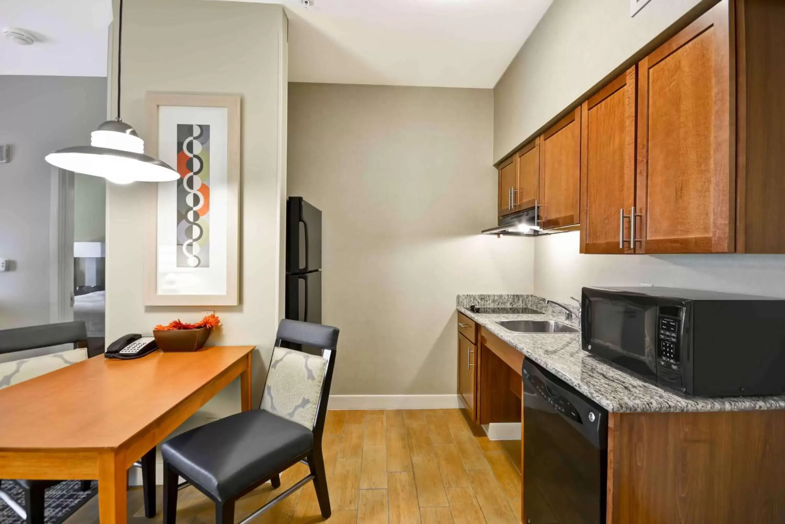 Kitchen or kitchenette, Kitchen/Kitchenette in Homewood Suites Dallas-Frisco