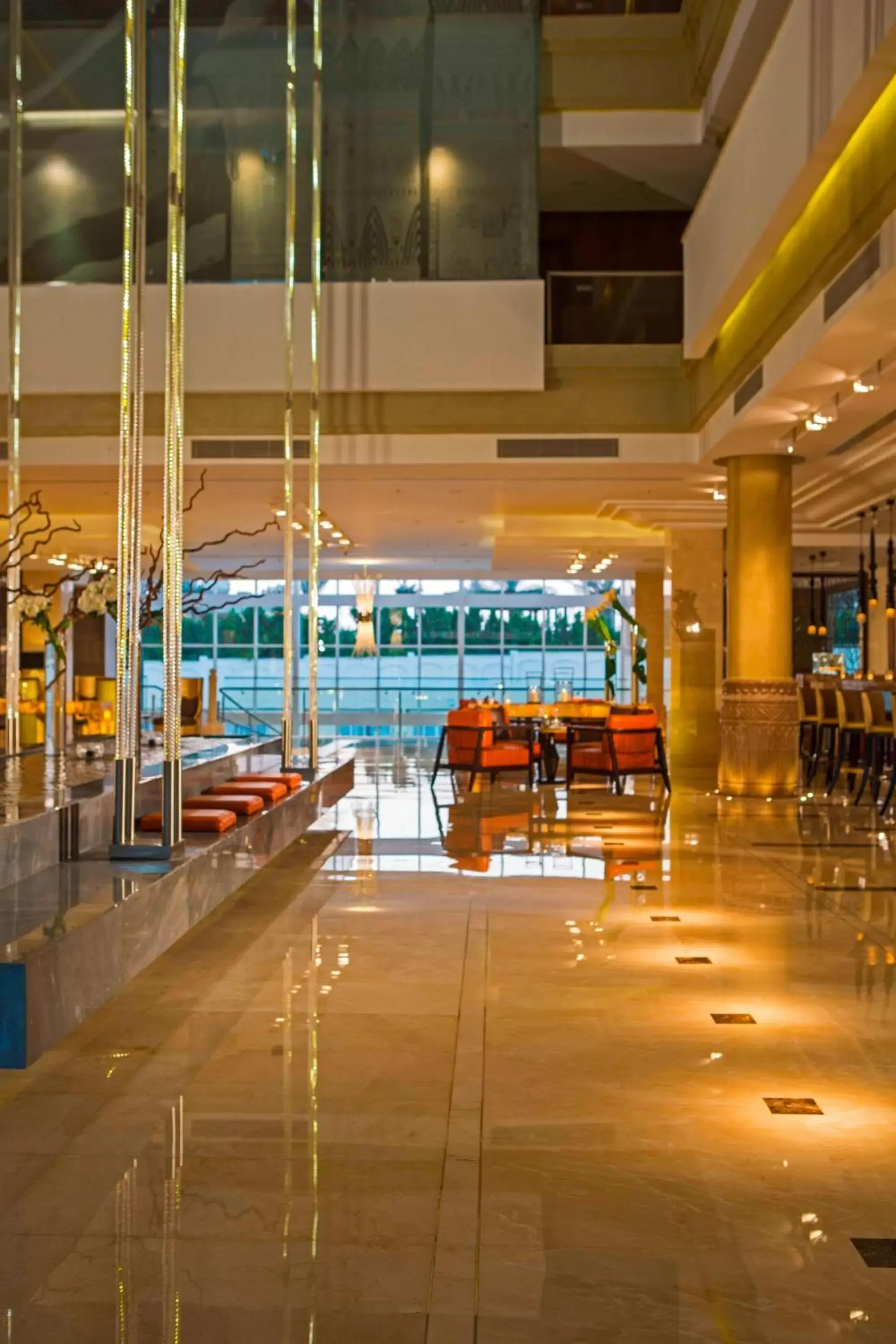 Lobby or reception in Renaissance Cairo Mirage City Hotel