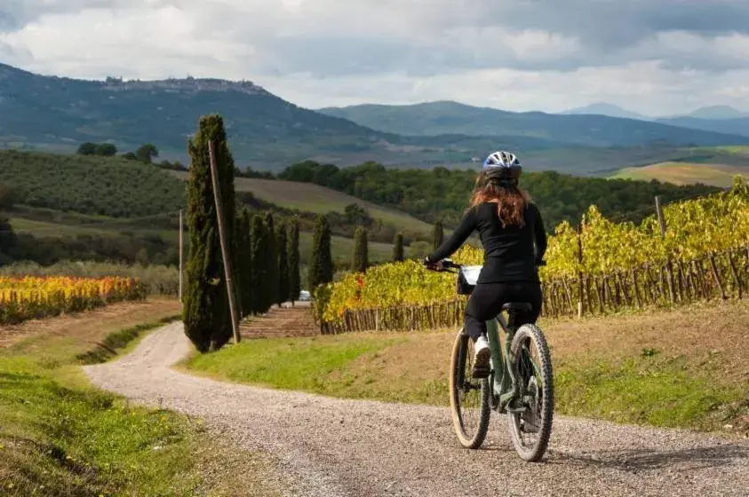 Biking in Grand Hotel Excelsior