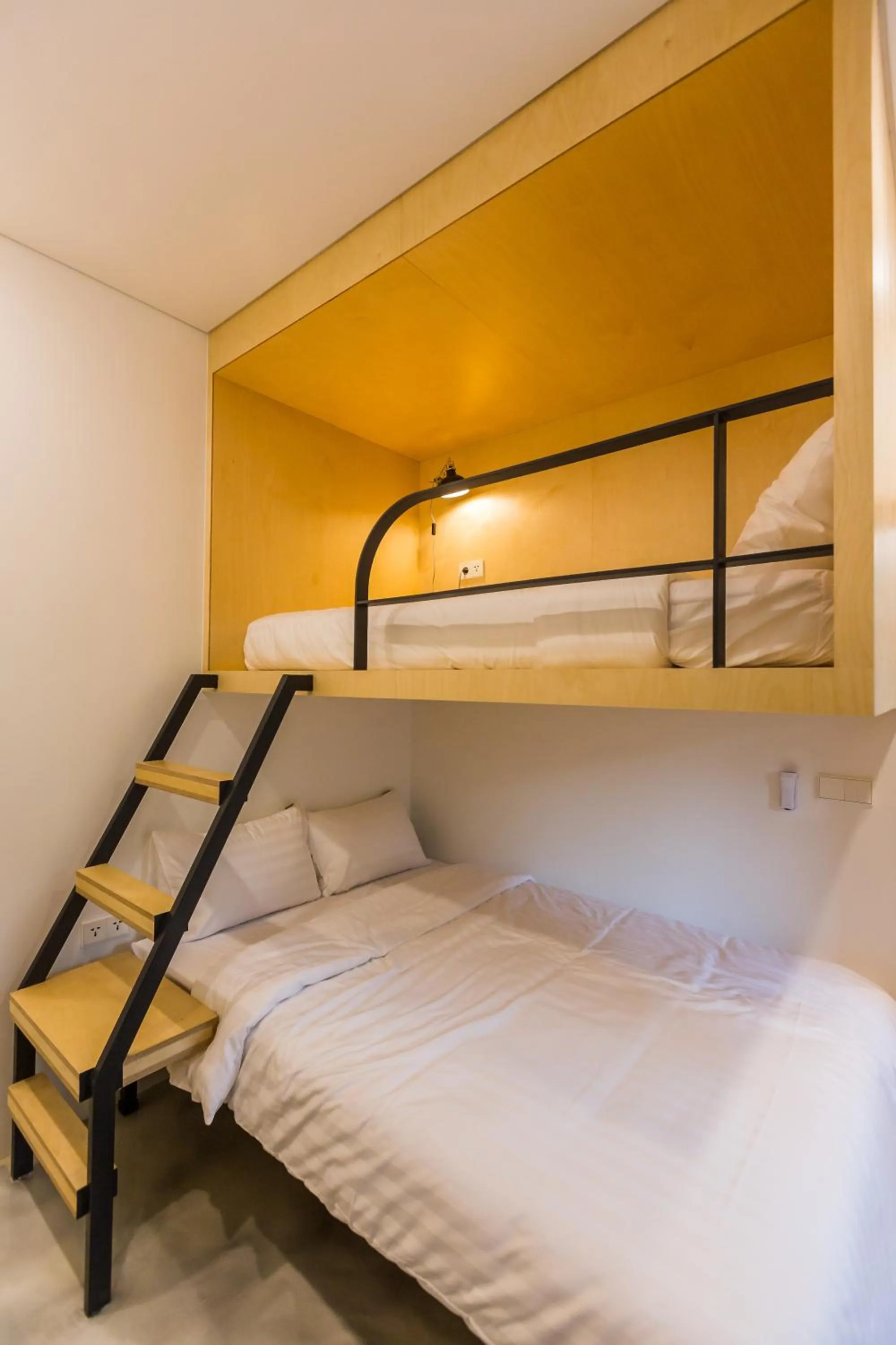 Bed in Hotel Baroato 2nd