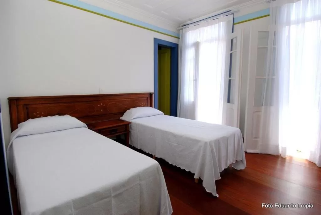 Bedroom, Bed in Pousada Laços de Minas