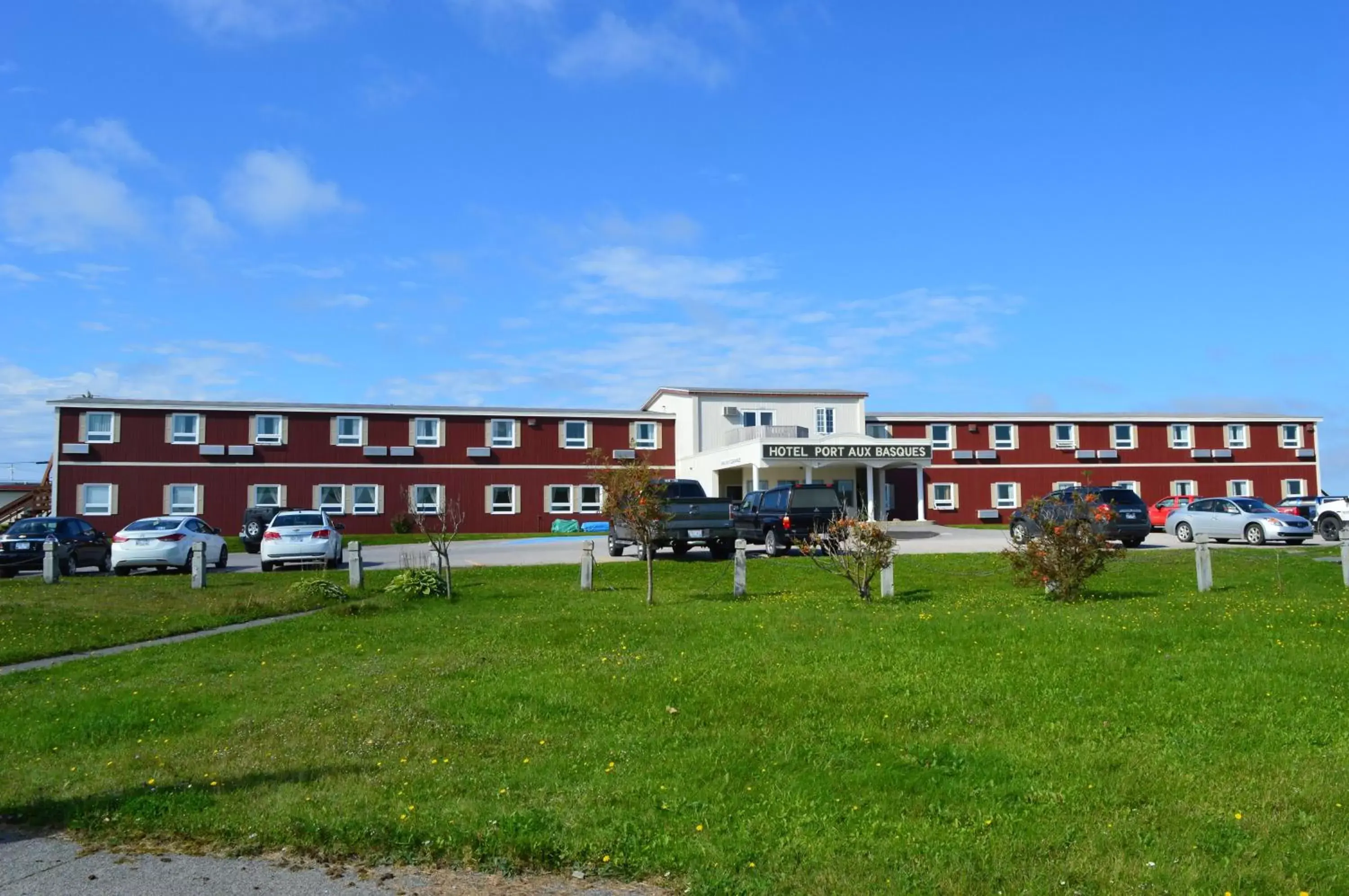 Bird's eye view, Property Building in Hotel Port Aux Basques