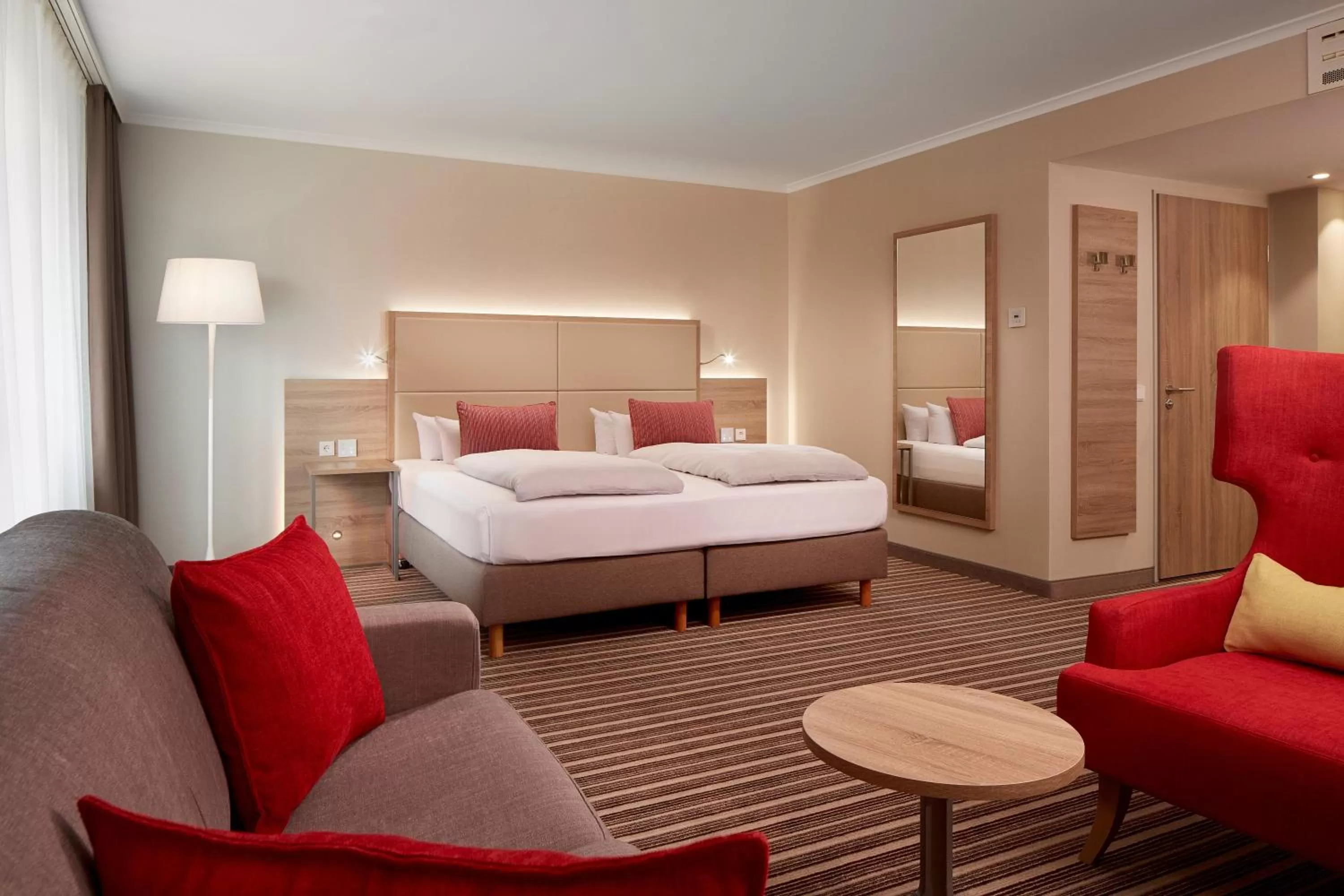 Bed in HYPERION Hotel Berlin