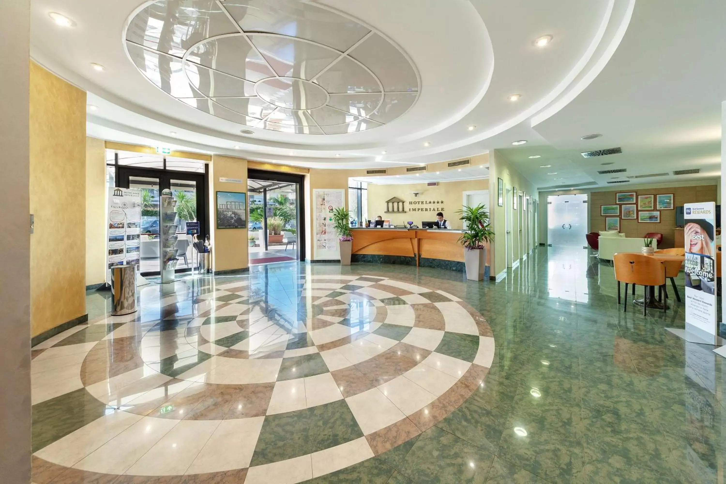 Lobby or reception, Lobby/Reception in Best Western Hotel Imperiale