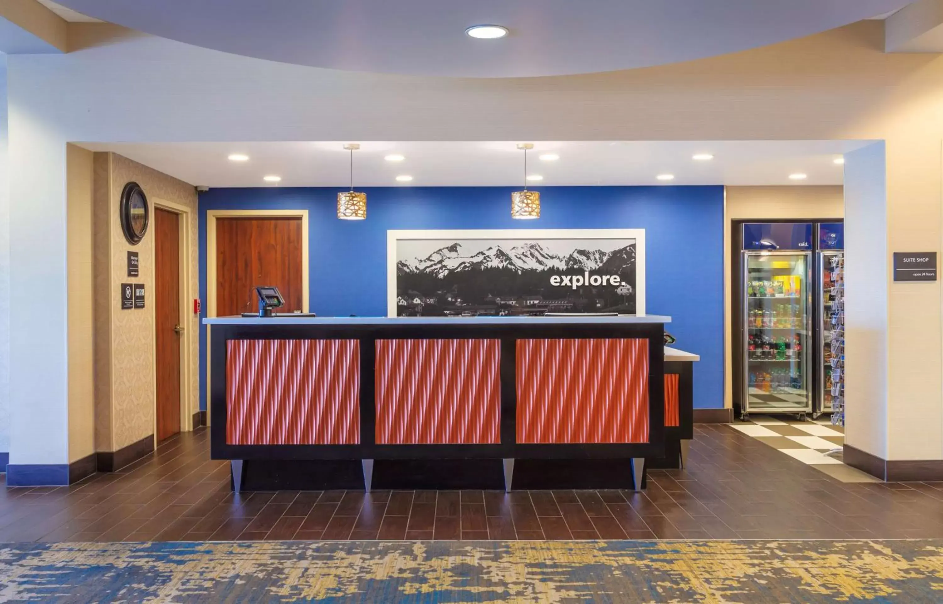 Lobby or reception, Lobby/Reception in Hampton Inn Salt Lake City Downtown