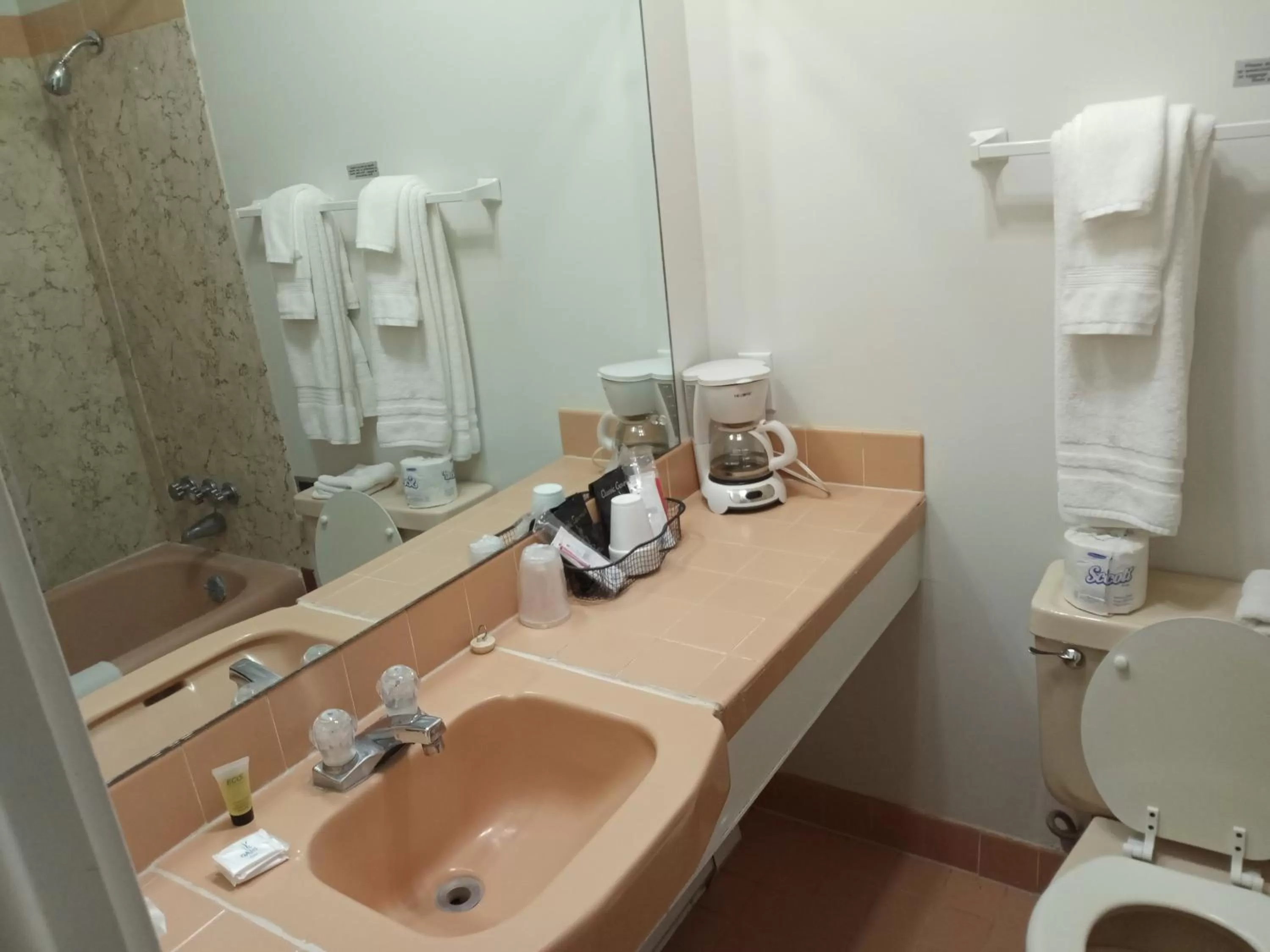 Bathroom in Eight Bar B Motel