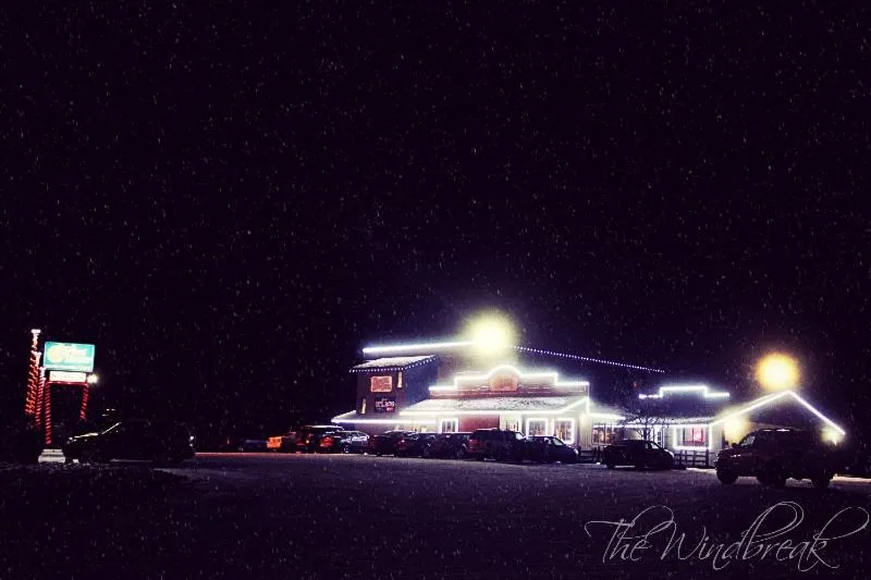 Property building in Windbreak Cafe