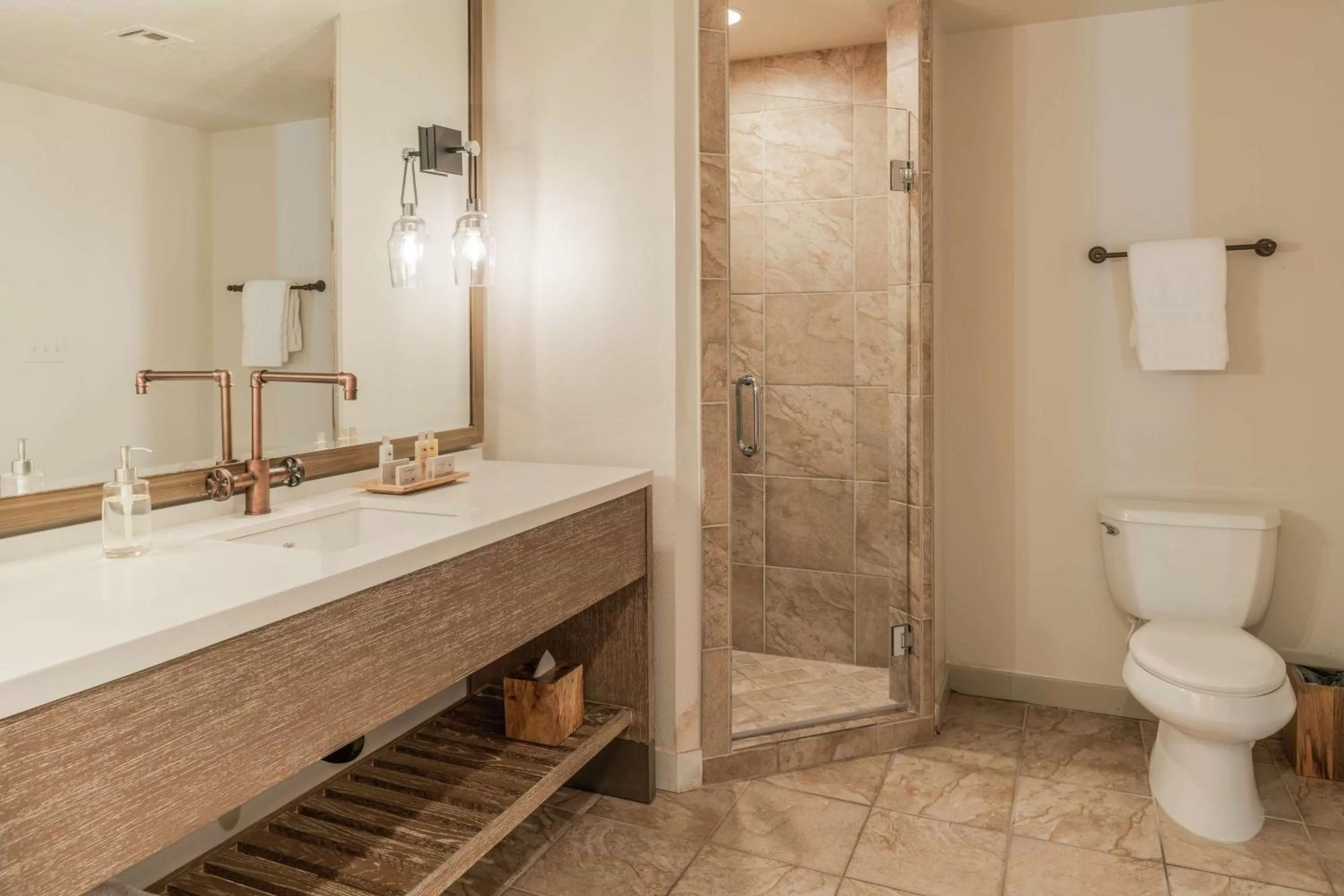 Bathroom in Cliffrose Springdale, Curio Collection By Hilton