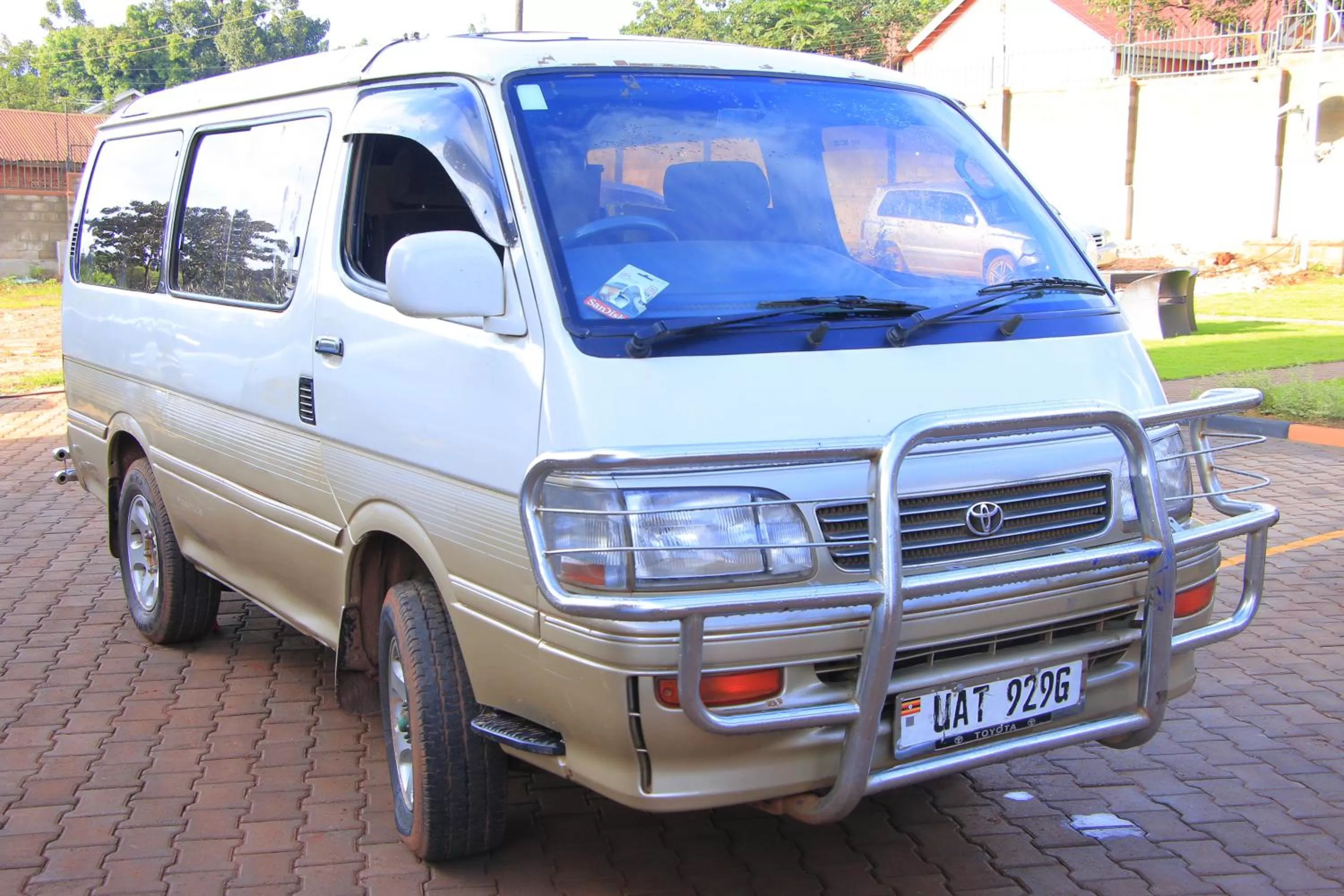 Parking in Kampala Suburbs Apartment
