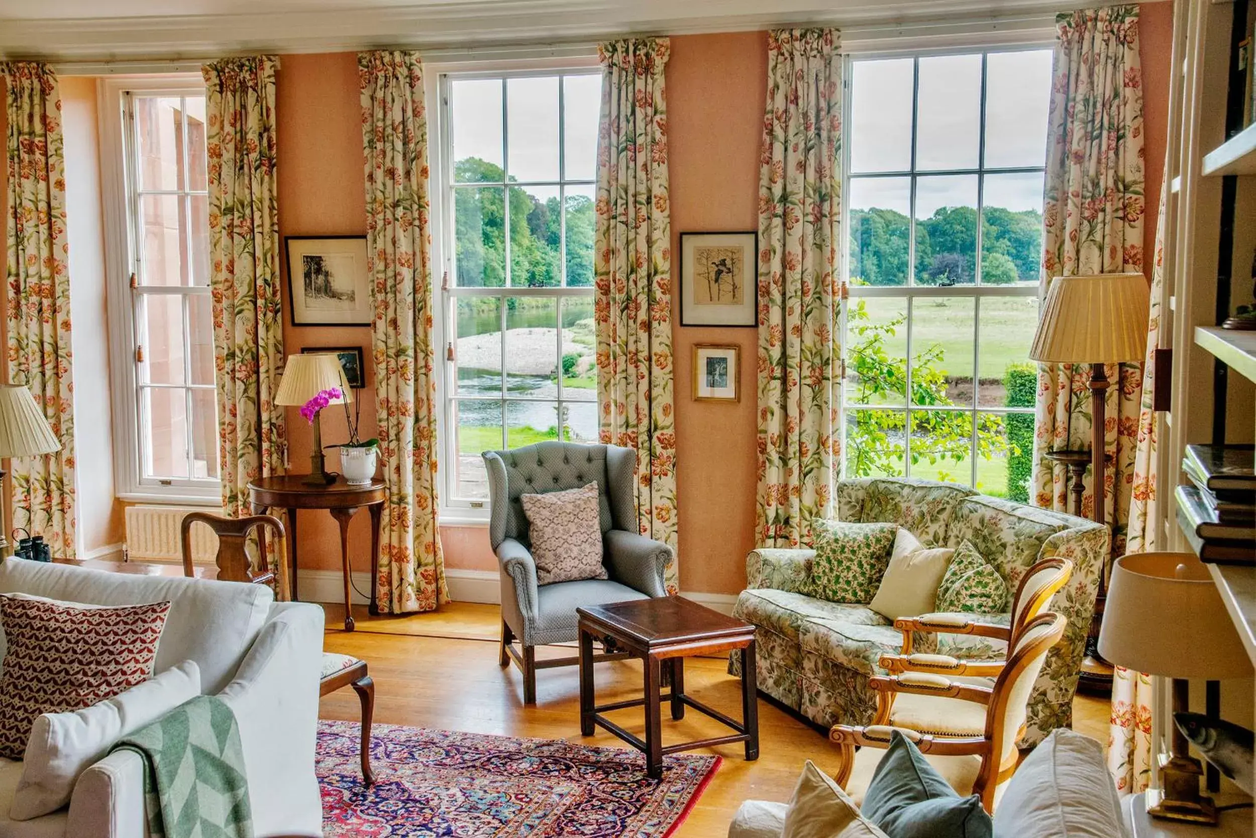 Living room, Seating Area in Warwick Hall