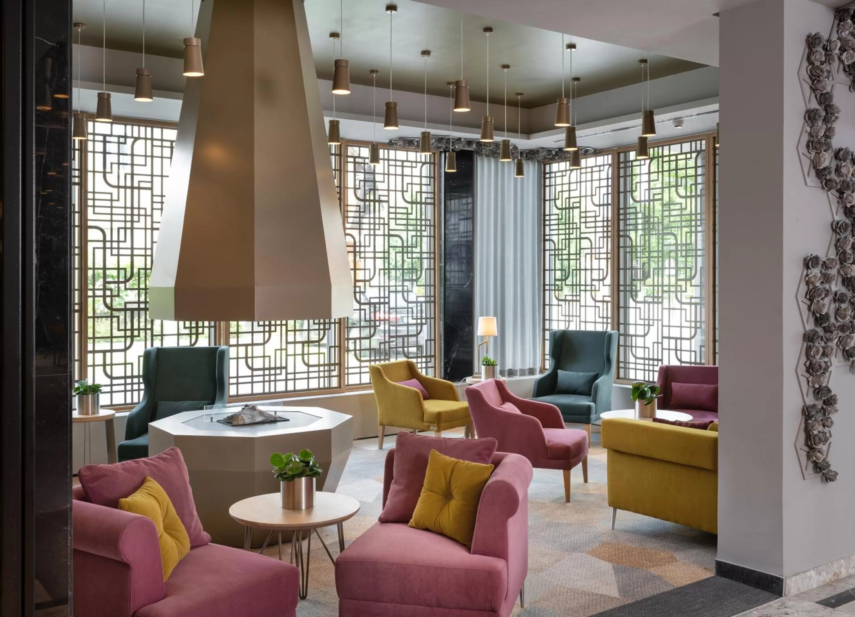 Lobby or reception in Bled Rose Hotel