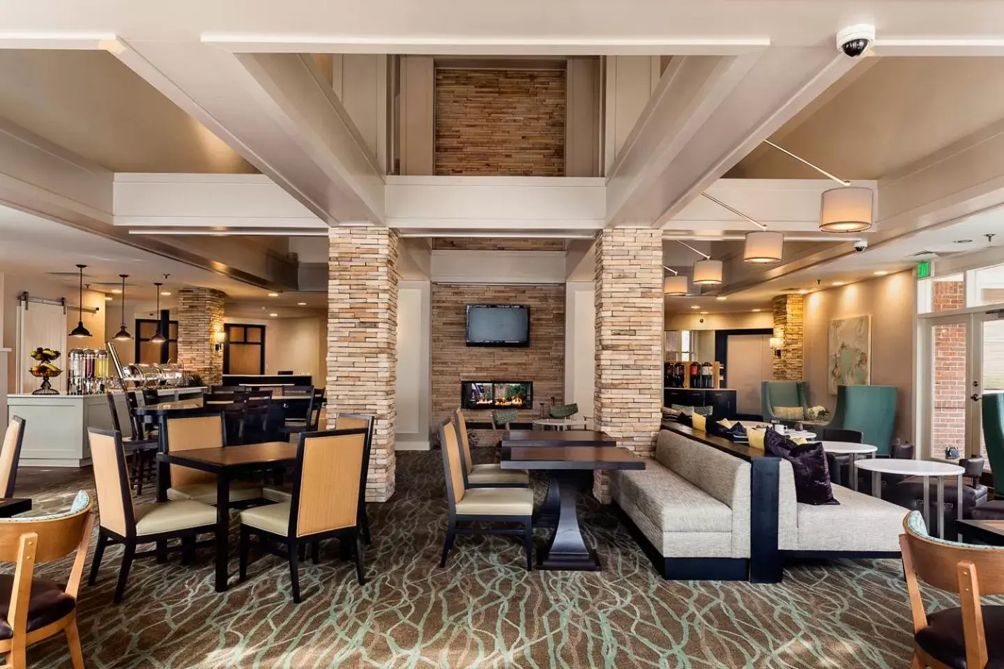 Lobby or reception, Restaurant/Places to Eat in Poplar Inn and Suites
