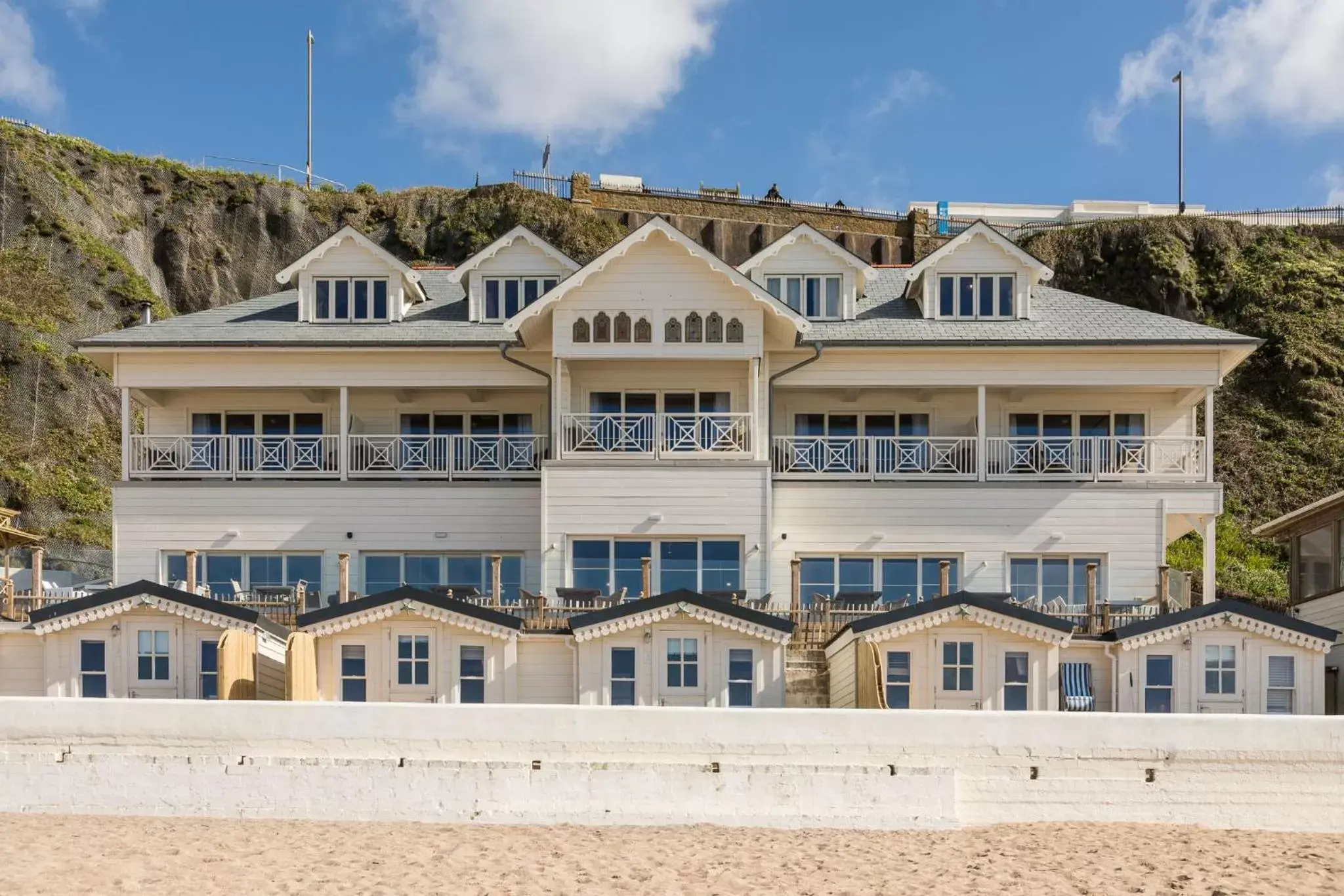 Facade/entrance, Property Building in Tolcarne Beach Colonial Restaurant and Rooms