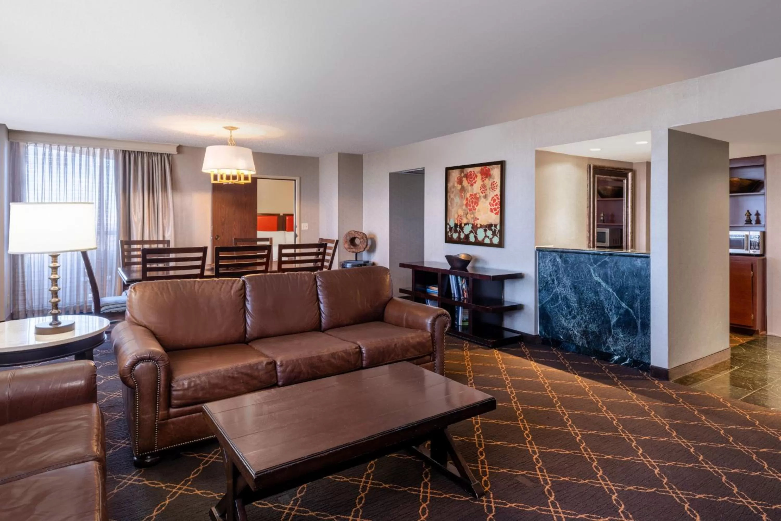 Living room in Austin Southpark Hotel