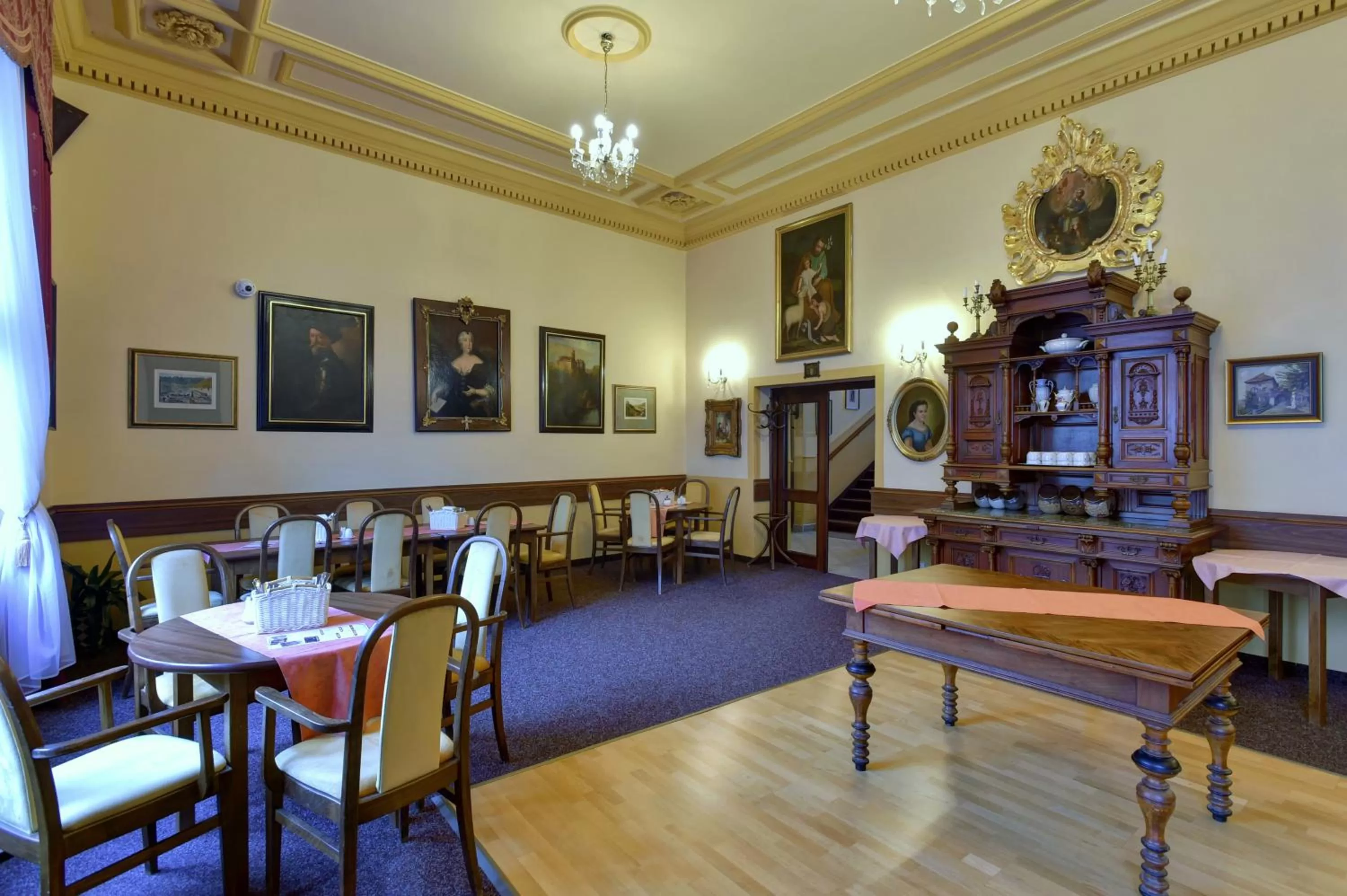 Breakfast in Hotel U Bílého koně