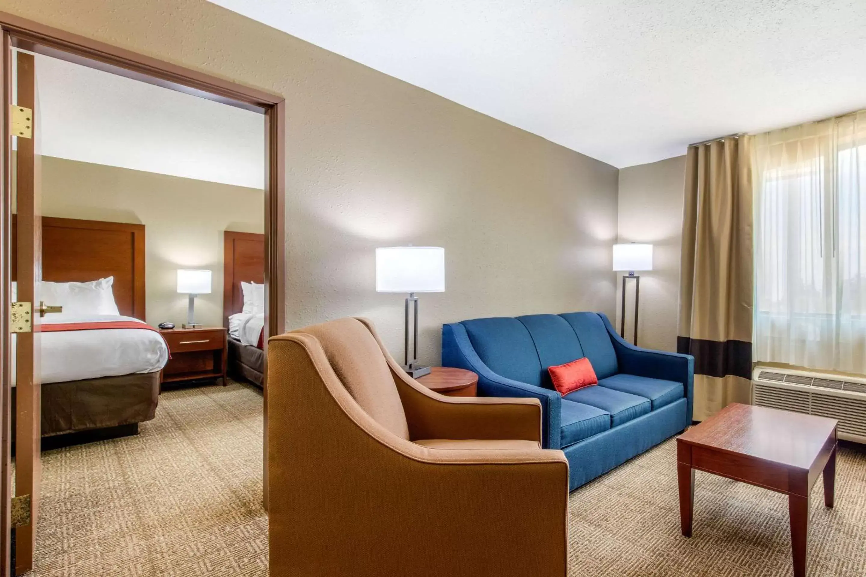 Photo of the whole room in Comfort Inn & Suites