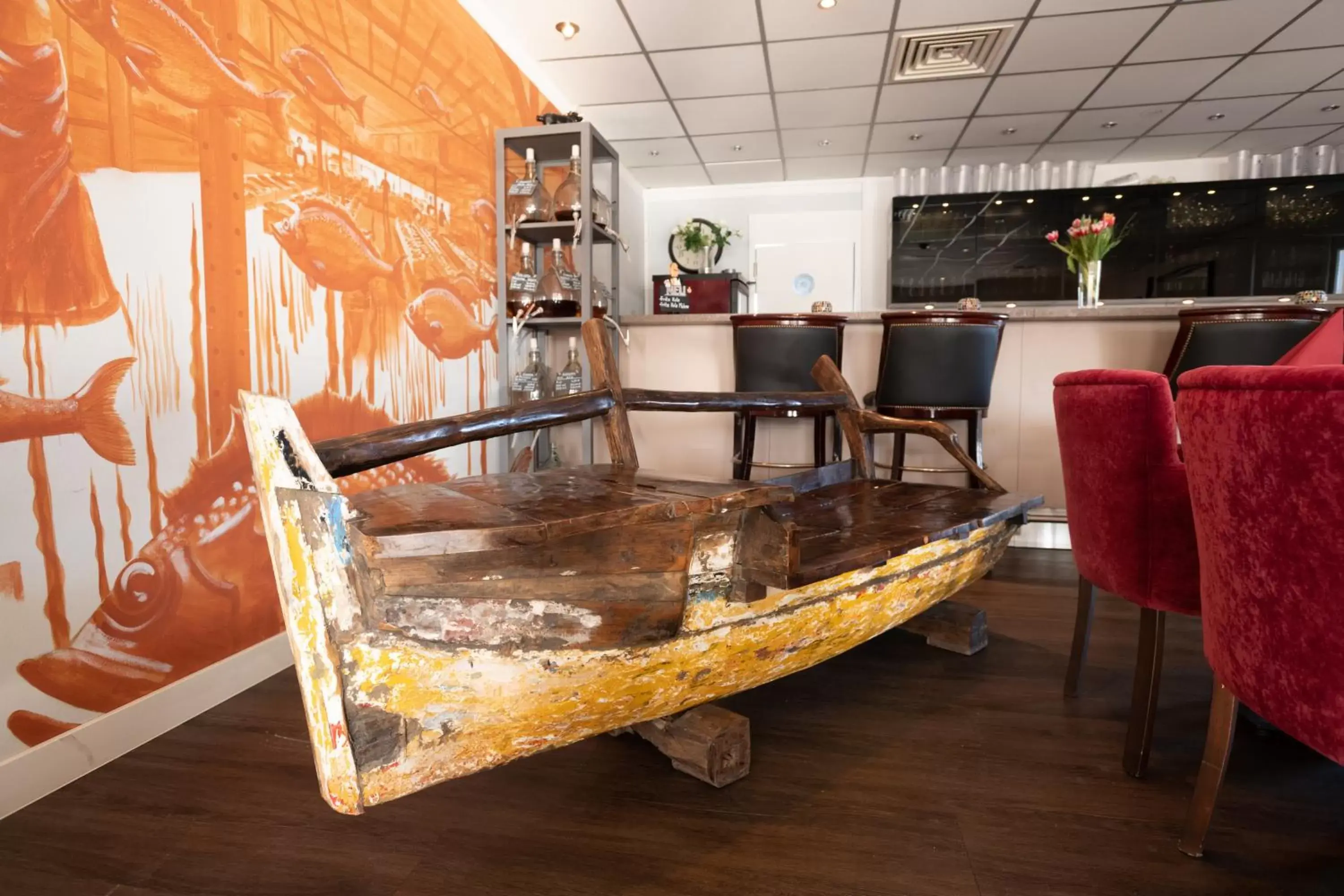 Lounge or bar in Nautic Hotel Bremerhaven
